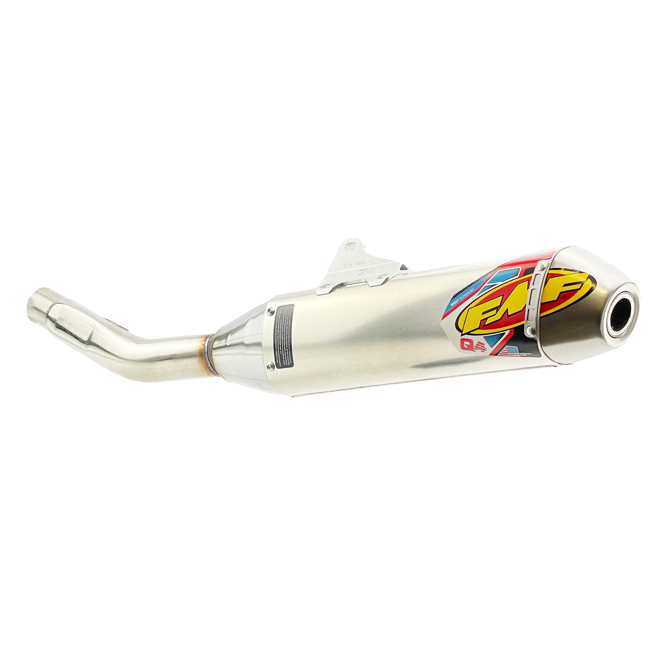 END OF LINE Q4 Hex Exhaust Silencer 19-25 Suzuki RM-Z 250 - FMF 043371 thumbnail 2