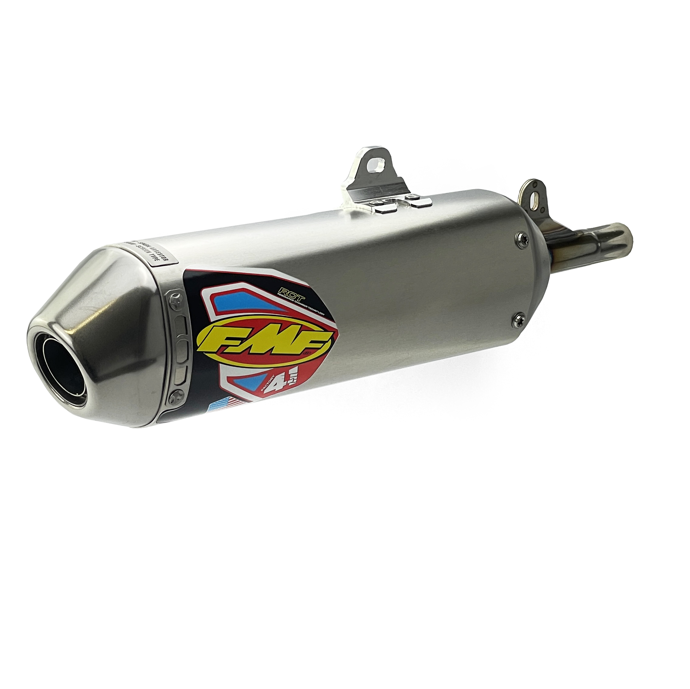 Factory 4.1 RCT Exhaust Silencer 19-26 Honda CRF 125 F Big Wheel - FMF 041594 image 1