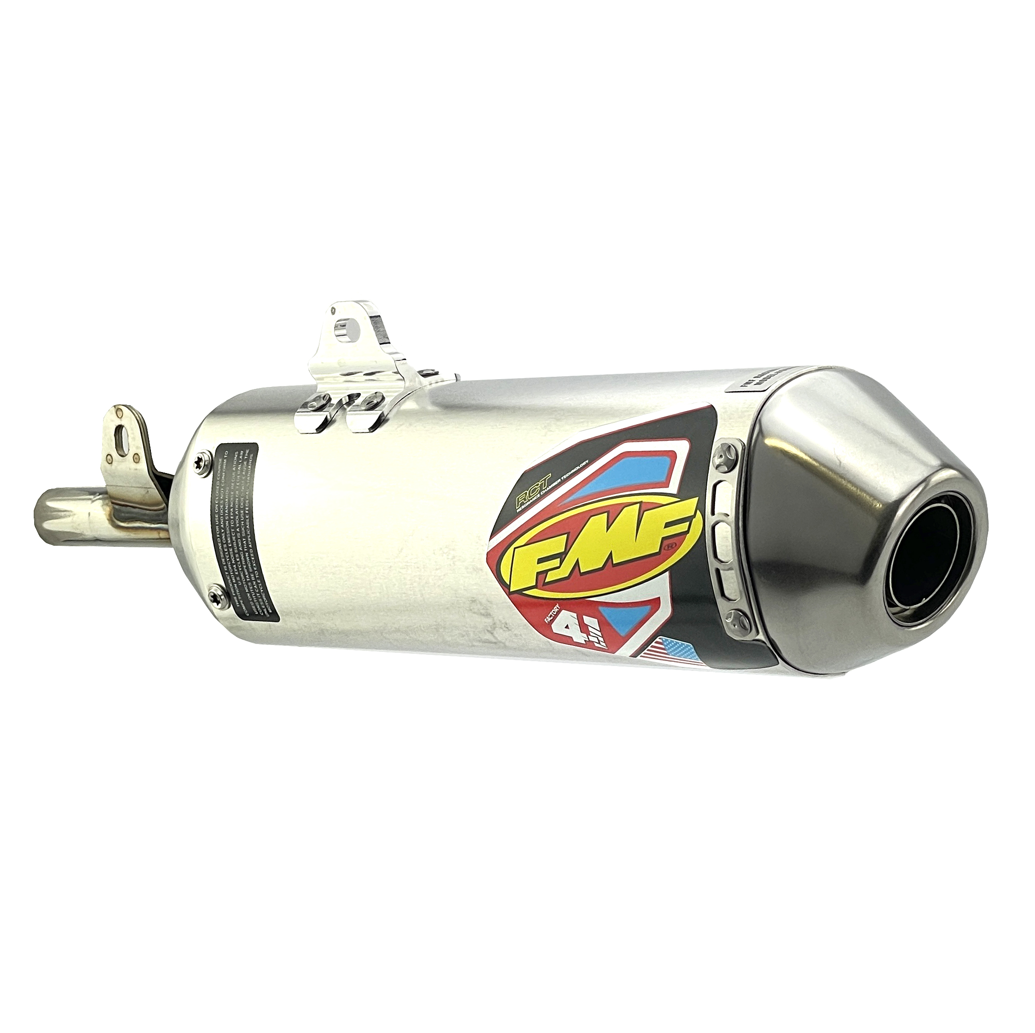Factory 4.1 RCT Exhaust Silencer 19-26 Honda CRF 125 F Big Wheel - FMF 041594 thumbnail 2