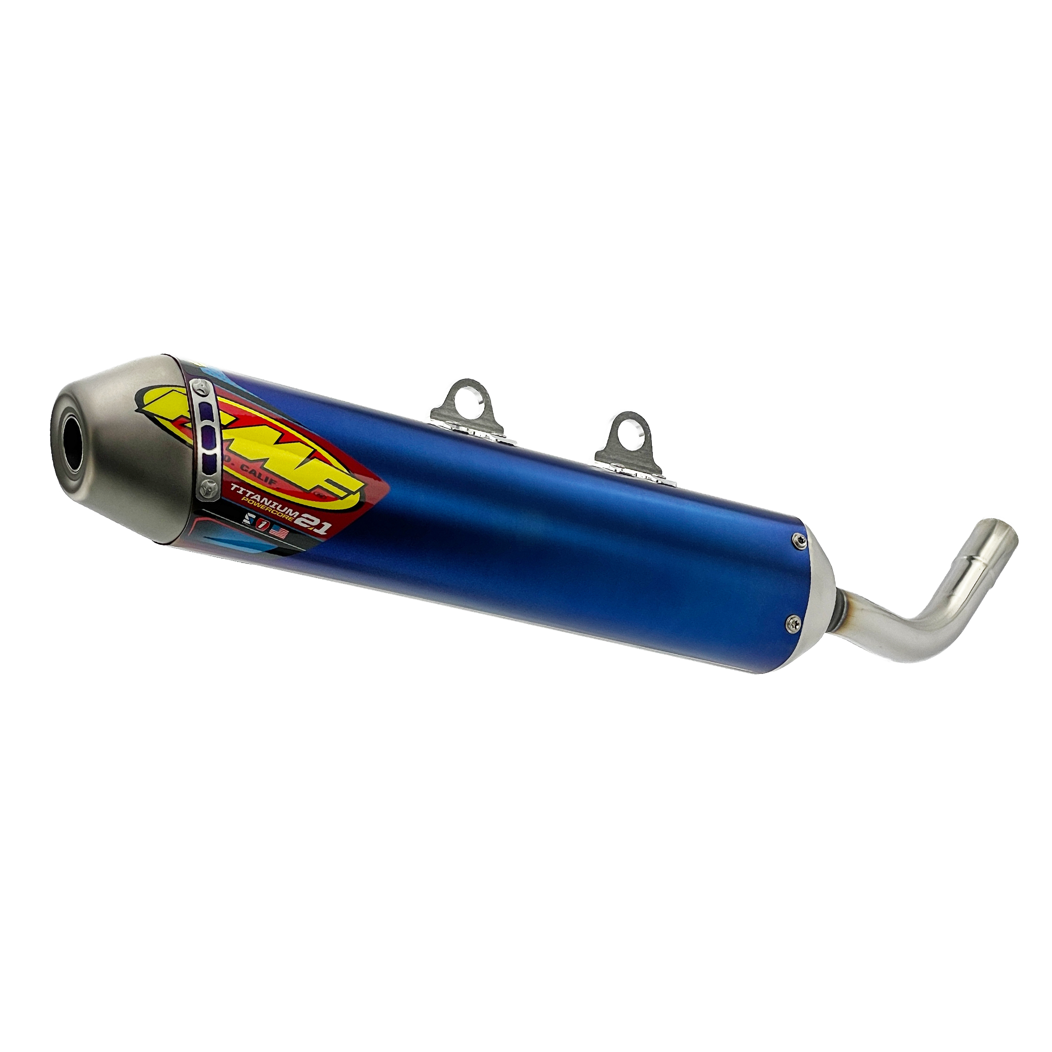 Titanium Powercore 2.1 Extreme Exhaust Silencer 20-25 Beta 200 250 300 RR RX - FMF 025279 image 1