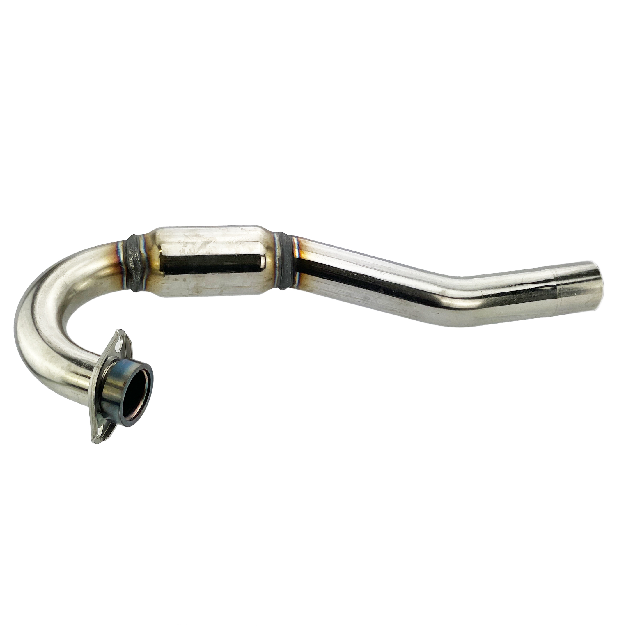 PowerBomb Exhaust Header 06-21 Kawasaki KLX 250 S SF CAMO 300 R - FMF 042385 thumbnail 2