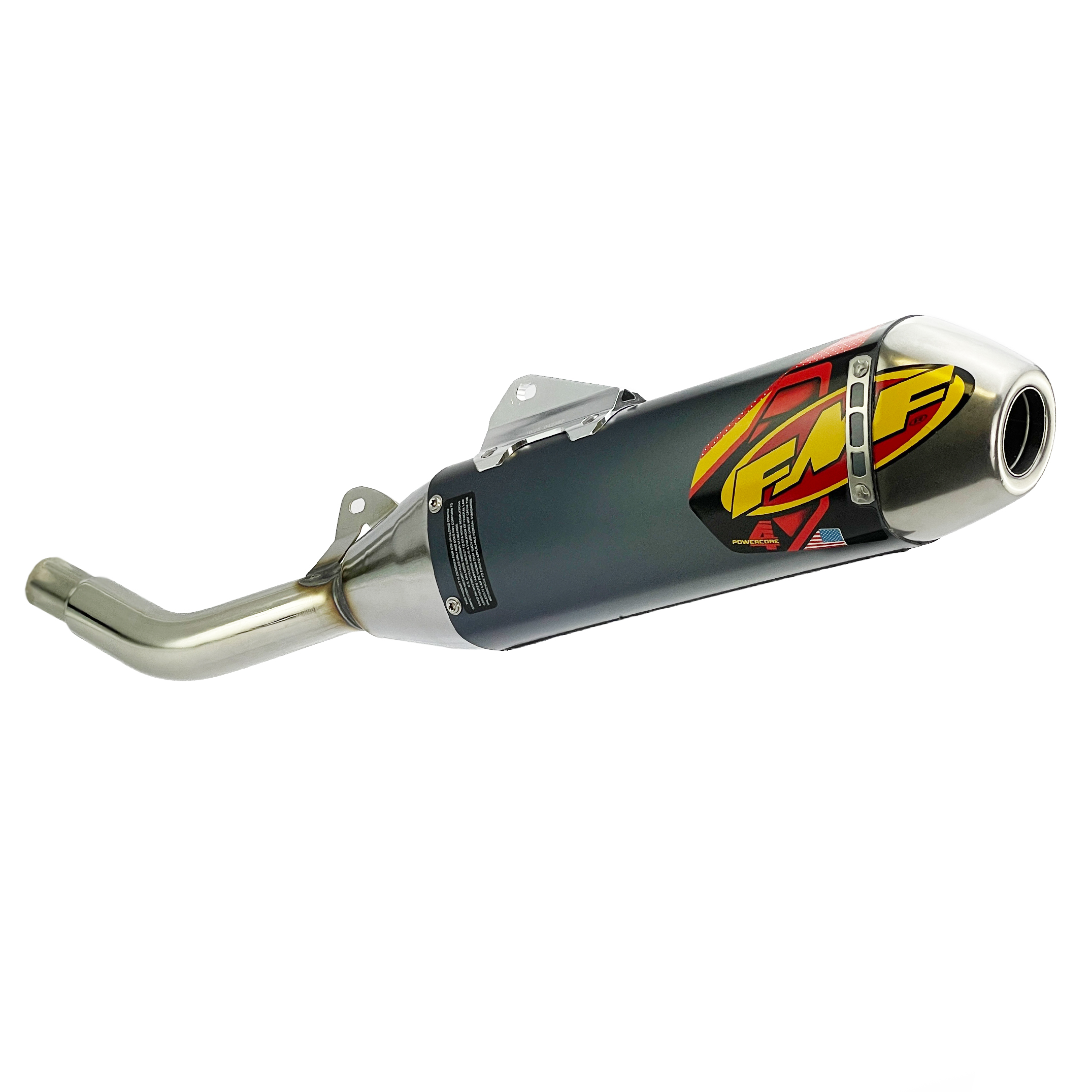 Powercore 4 Hex Exhaust Silencer 20-21 Kawasaki KLX 300 R - FMF 042387 thumbnail 2