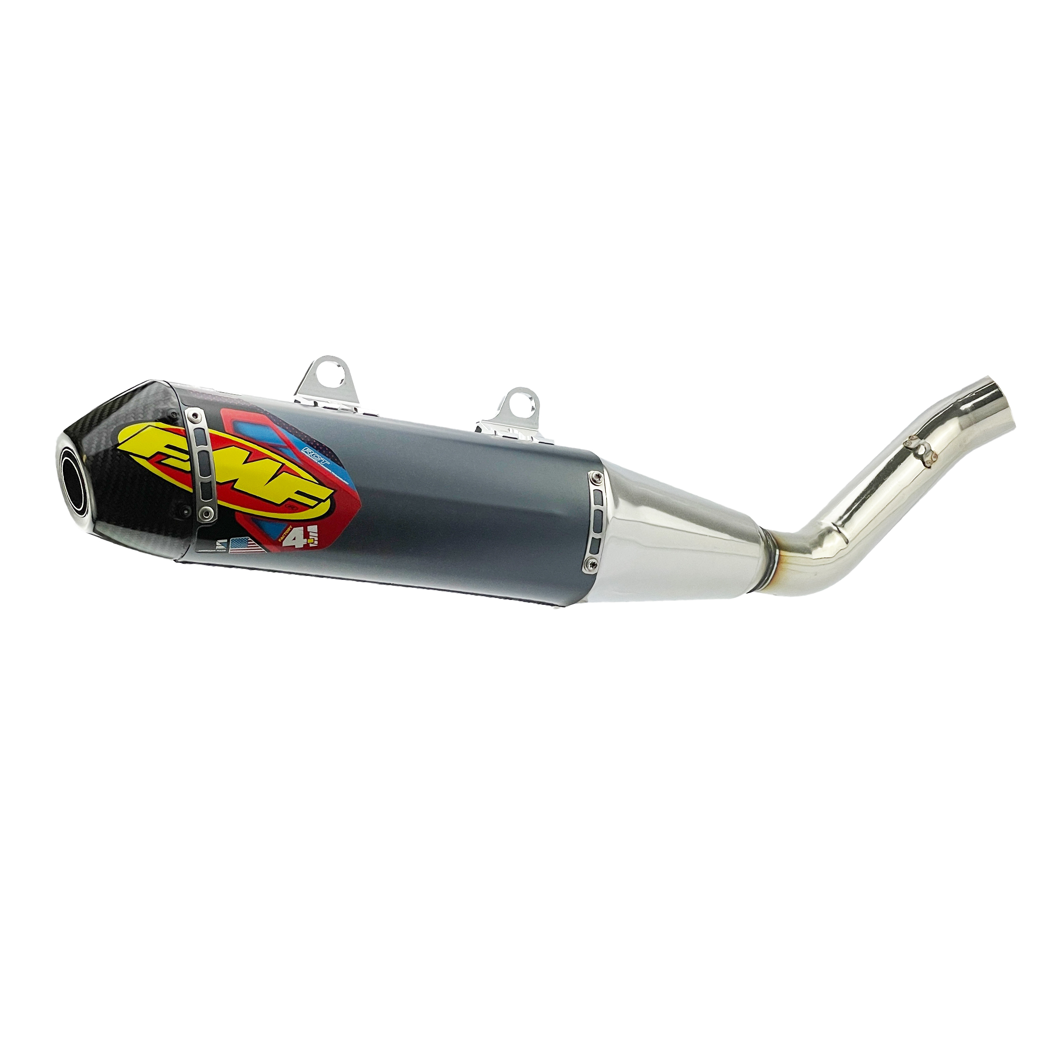 Factory 4.1 RCT Slip-On Exhaust Silencer 25-26 Triumph TF 450 E RC - FMF 045699 image 1