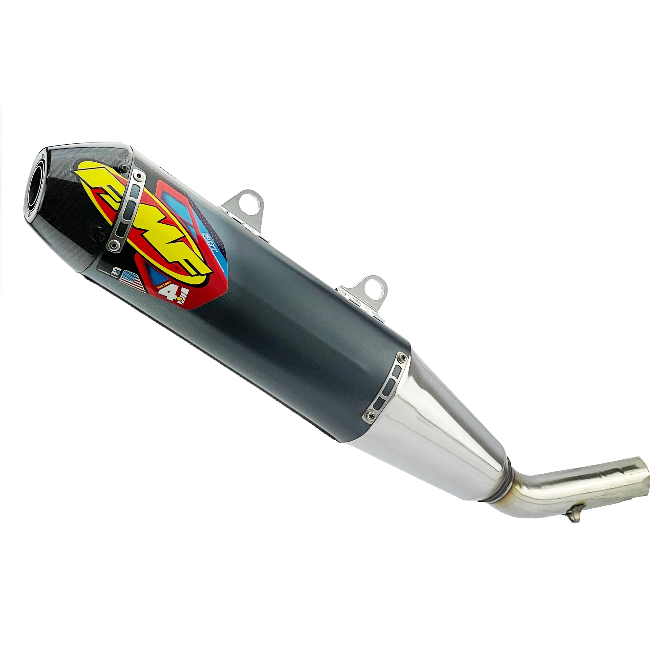 Factory 4.1 RCT Exhaust Silencer 24-26 Triumph TF 250 E X - FMF 045694 image 1