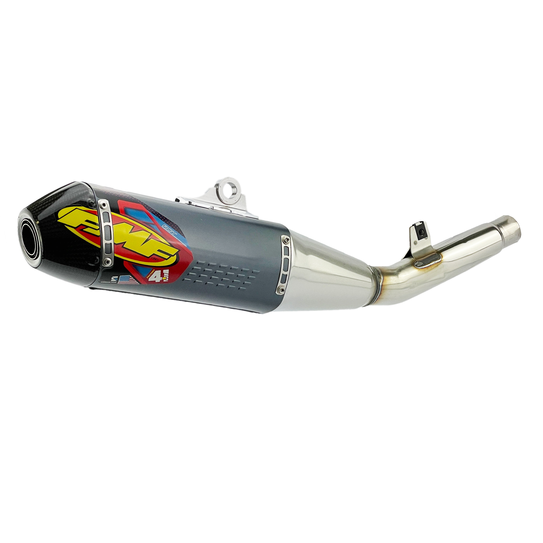 Factory 4.1 RCT Exhaust Silencer 25-25 Kawasaki KX 250 F X - FMF 042411 image 1