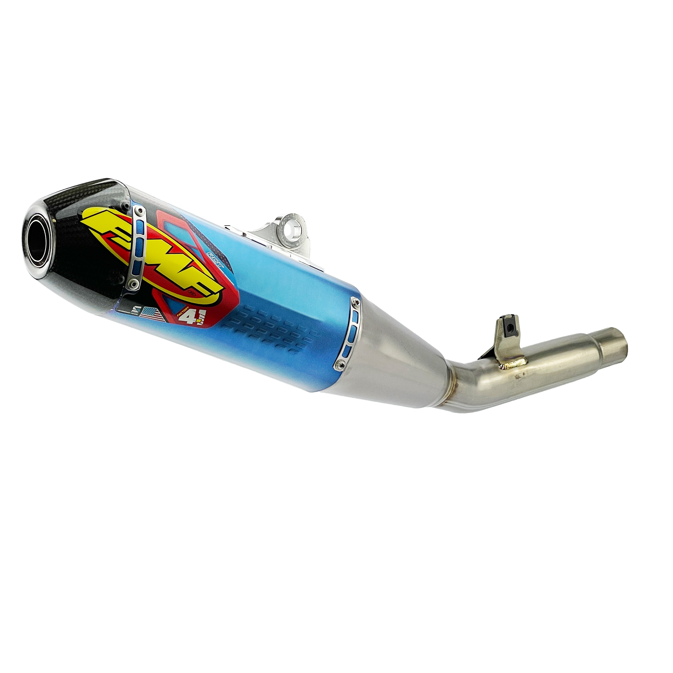 Factory 4.1 RCT Exhaust Silencer 25-25 Kawasaki KX 250 F X - FMF 042412 image 1