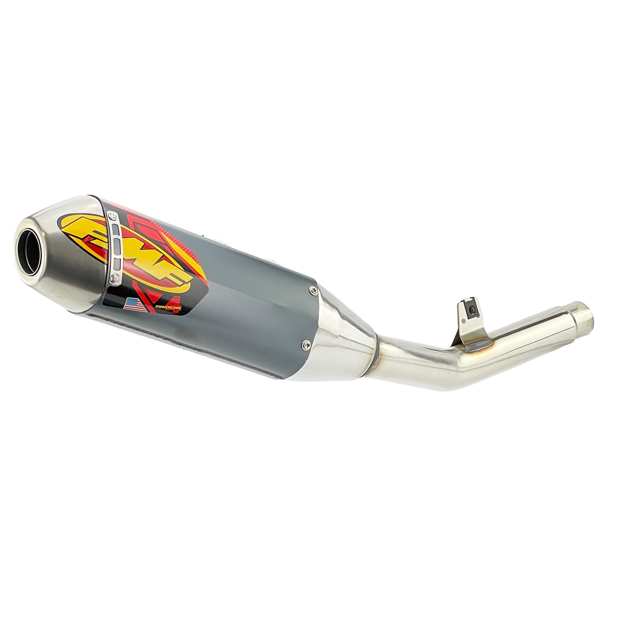 Powercore 4 Hex Exhaust Silencer 25-25 Kawasaki KX 250 F X - FMF 042409 image 1