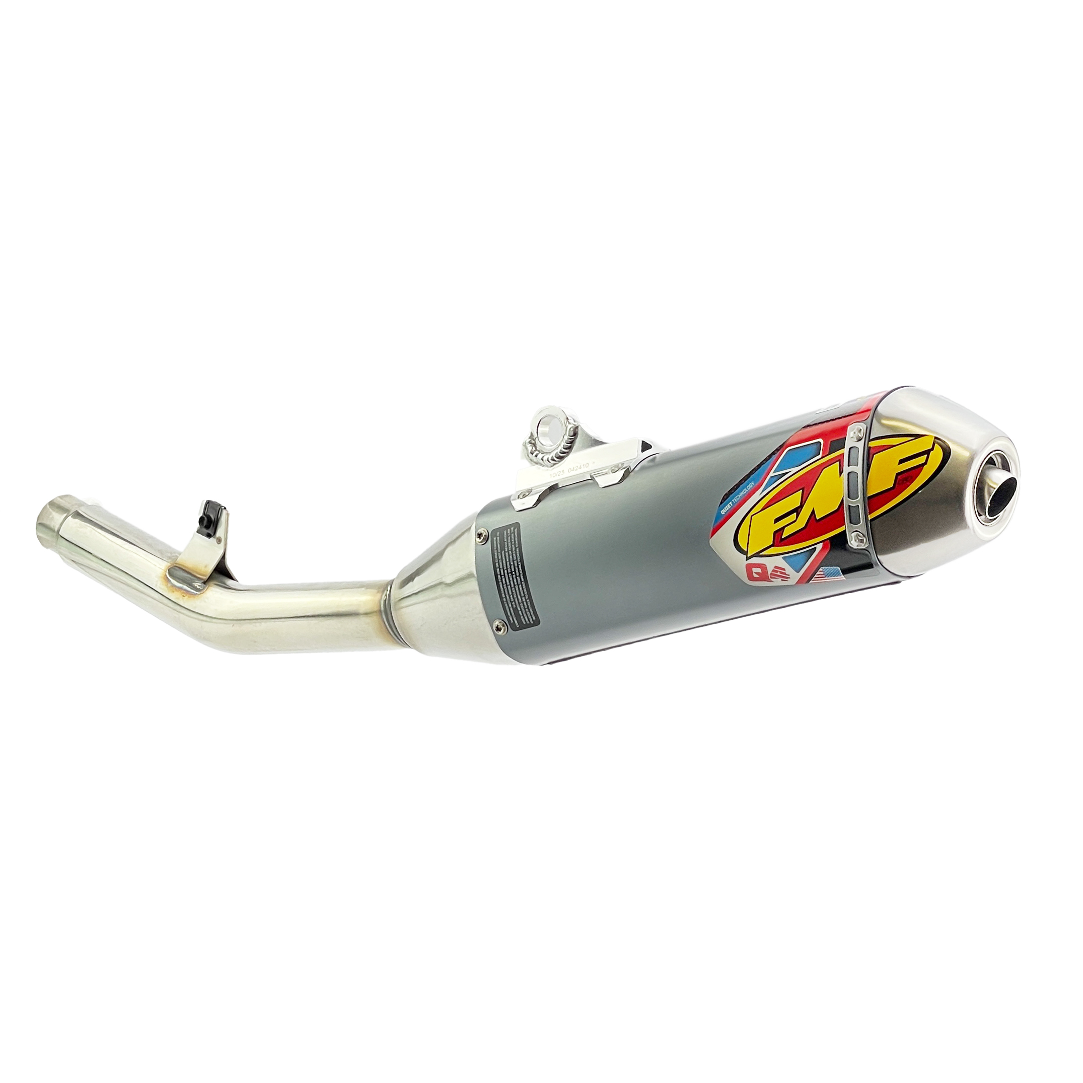 Q4 Hex Exhaust Silencer 25-25 Kawasaki KX 250 F X - FMF 042410 thumbnail 2