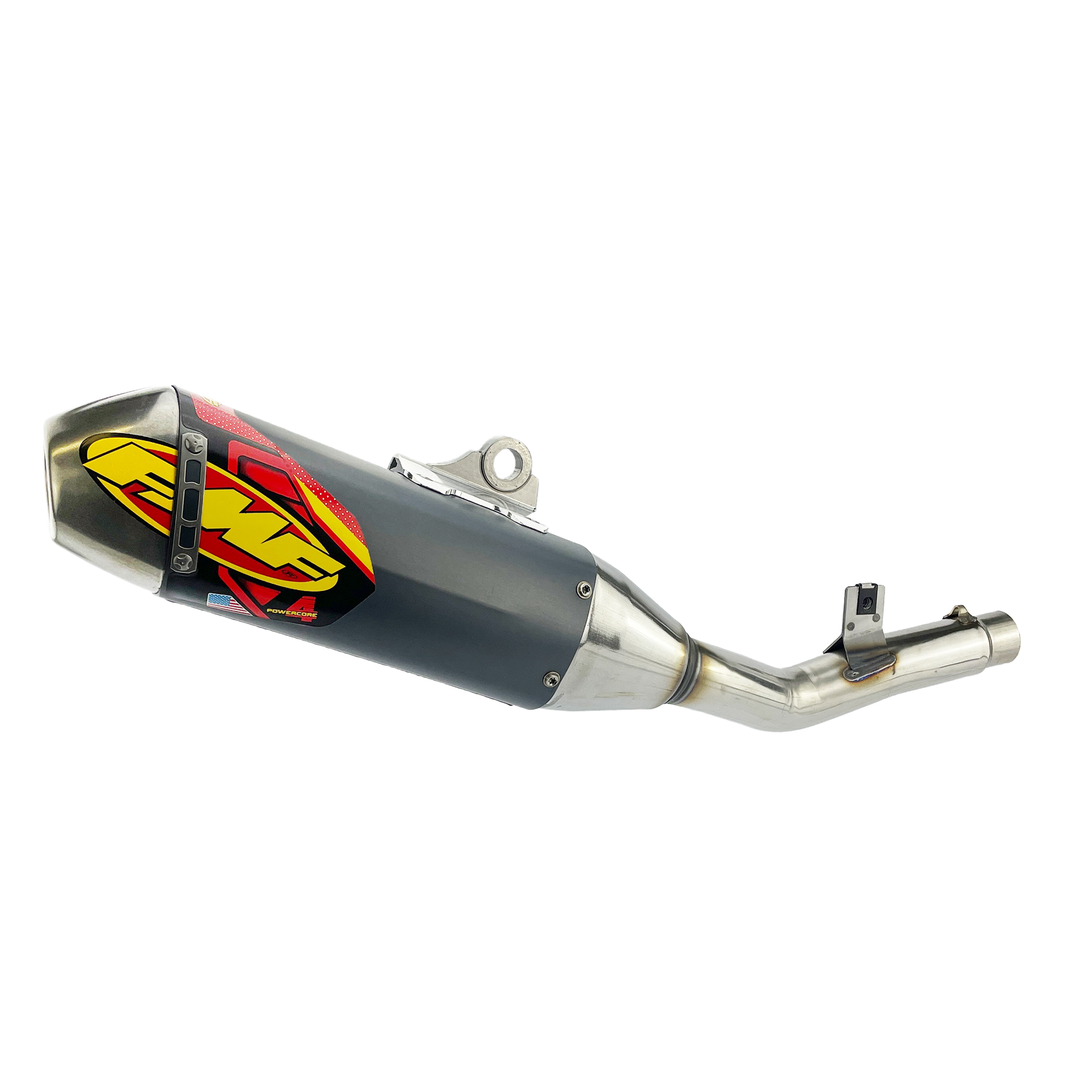 Powercore 4 Hex Exhaust Silencer 24-25 Kawasaki KX 450 F X - FMF 042401 image 1