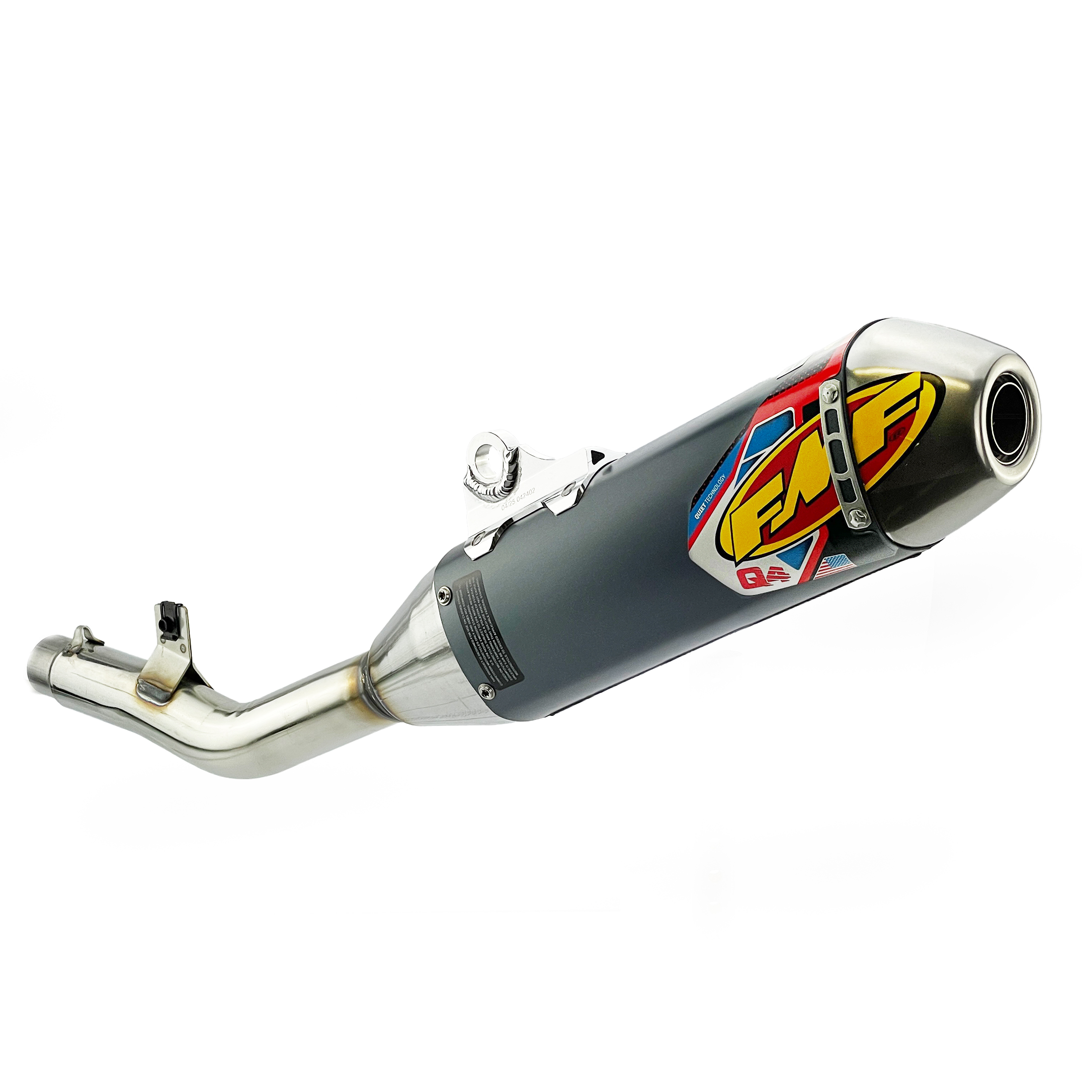 Q4 Hex Exhaust Silencer 24-25 Kawasaki KX 450 F X - FMF 042402 thumbnail 2