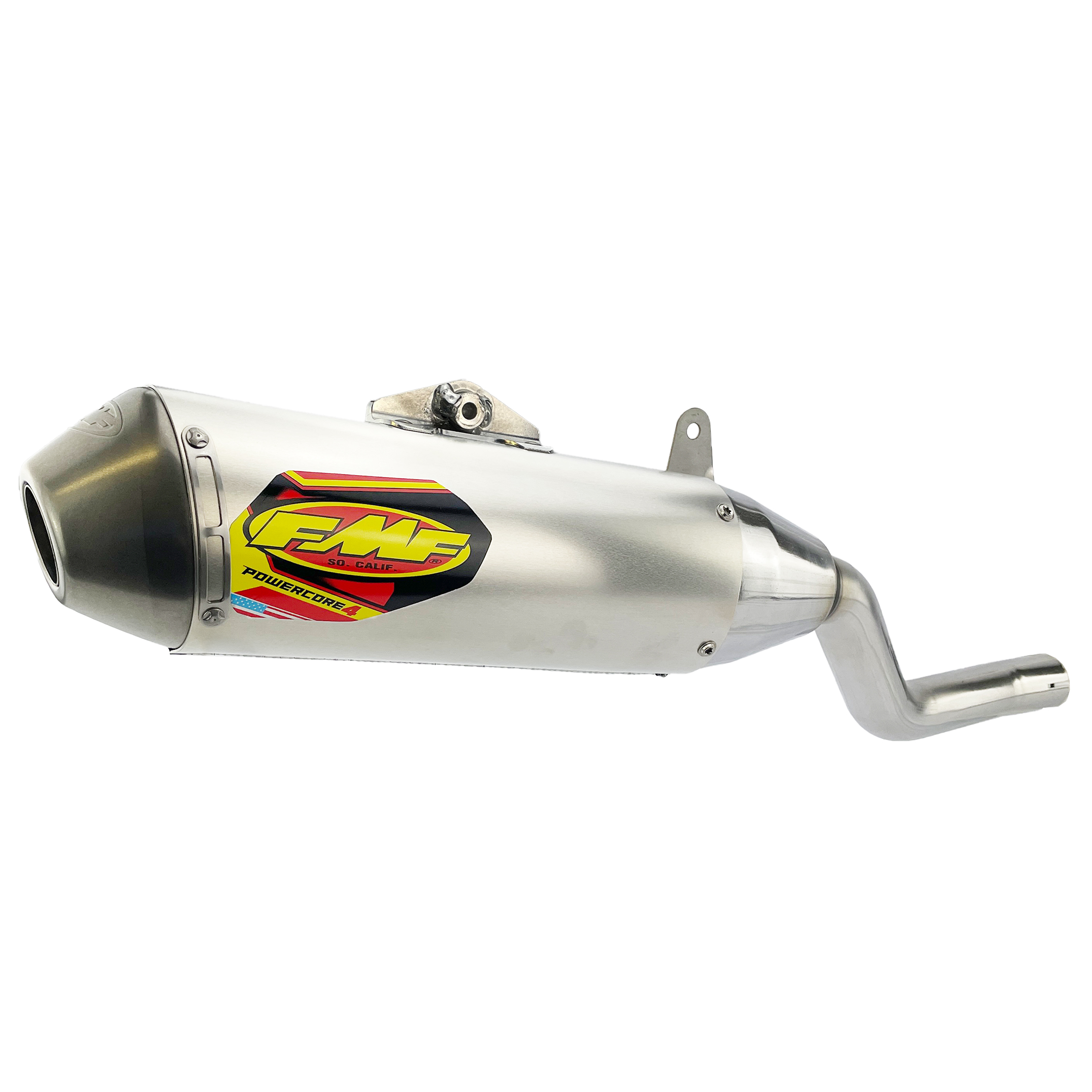 Powercore 4 Exhaust Silencer 84-07 Kawasaki KLR 600 650 - FMF 042318 image 1
