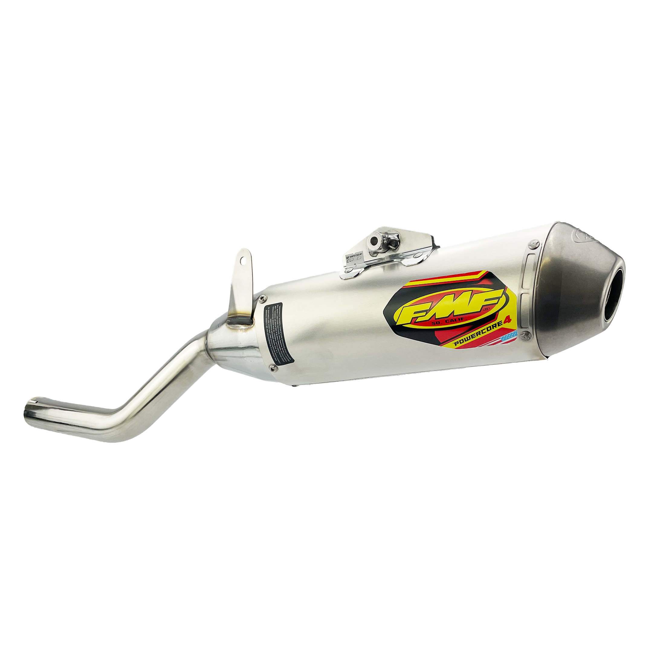 Powercore 4 Exhaust Silencer 84-07 Kawasaki KLR 600 650 - FMF 042318 thumbnail 2