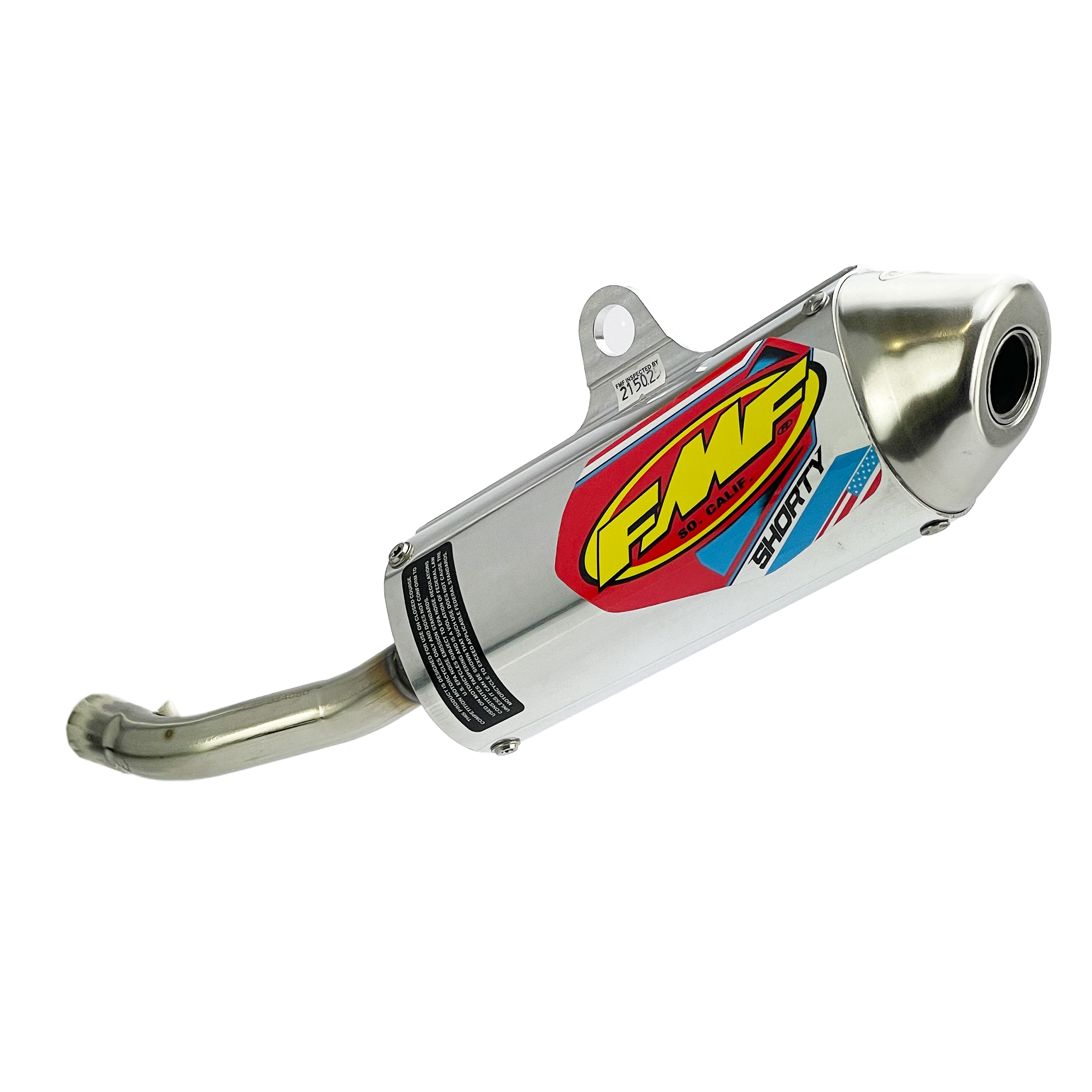 Powercore 2 Shorty Exhaust Silencer 22-26 Yamaha YZ 125 X - FMF 024080 thumbnail 2