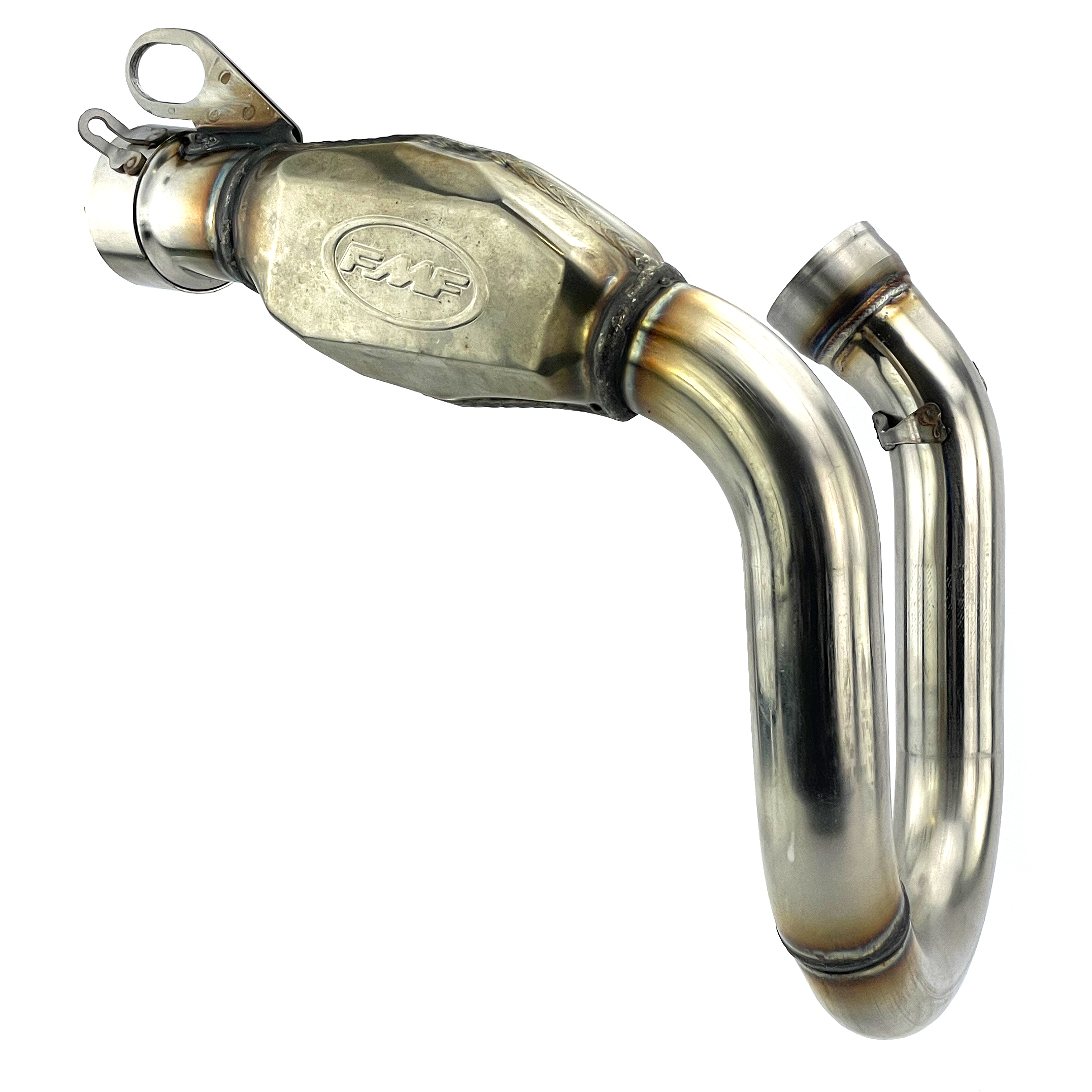 Stainless MegaBomb Exhaust Header 25-26 Triumph TF 450 E RC - FMF 045697 image 1