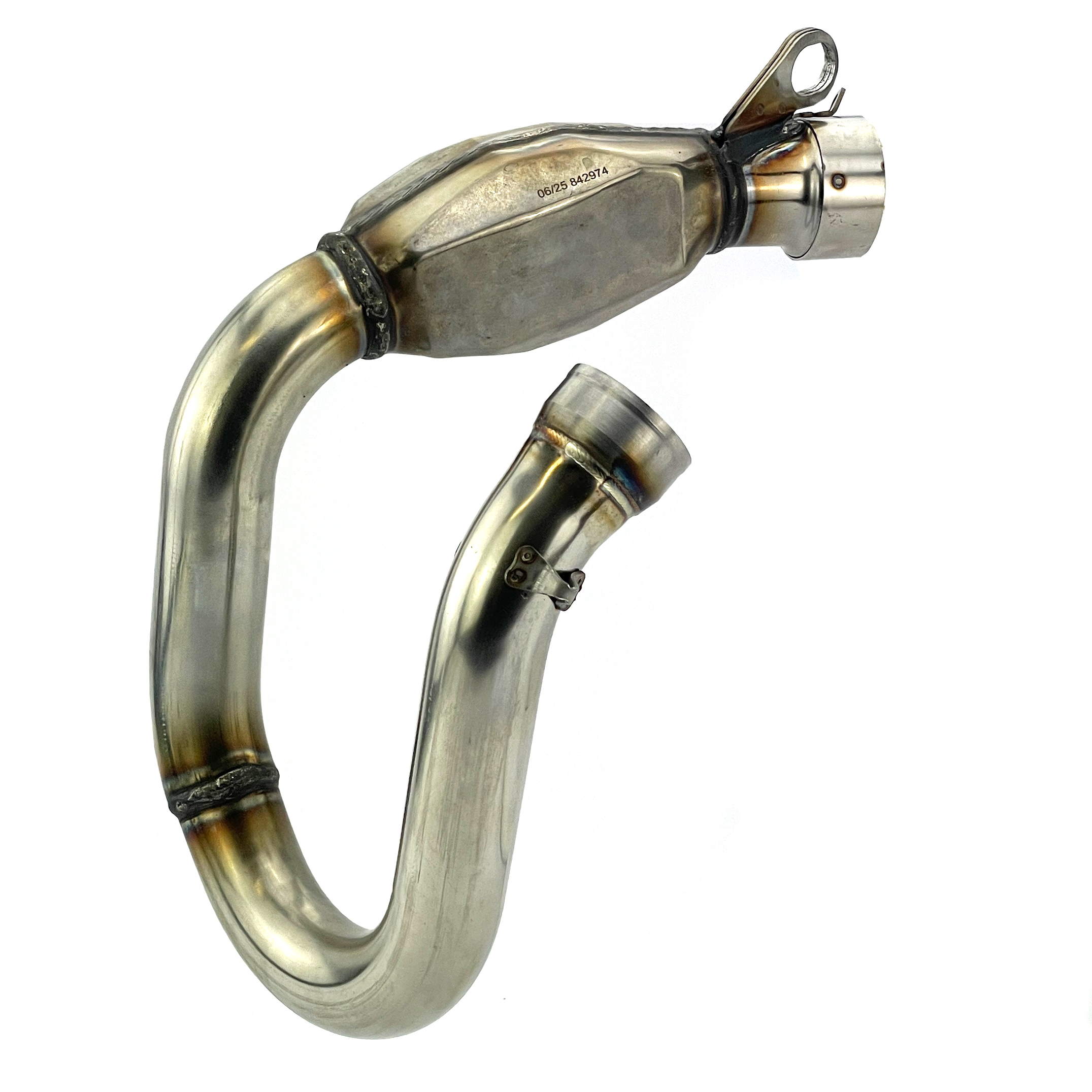 Stainless MegaBomb Exhaust Header 25-26 Triumph TF 450 E RC - FMF 045697 thumbnail 2