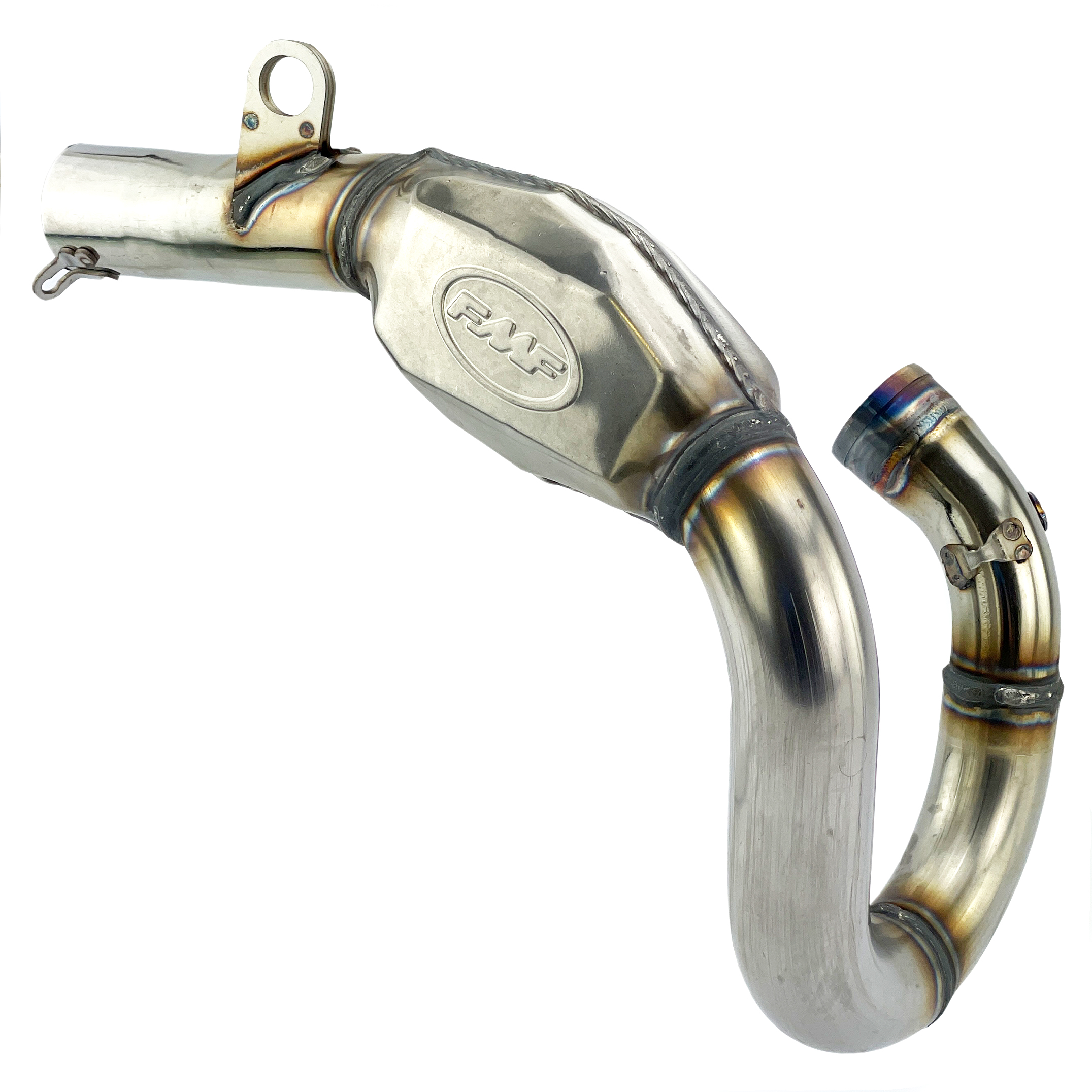 Stainless MegaBomb Exhaust Header 24-26 Triumph TF 250 E X - FMF 045692 image 1