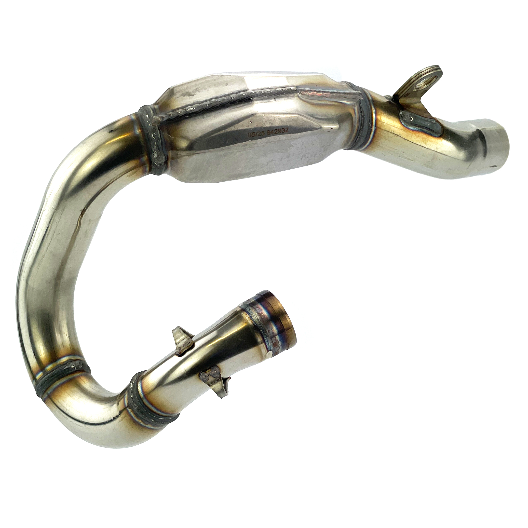 Stainless MegaBomb Exhaust Header 24-26 Triumph TF 250 E X - FMF 045692 thumbnail 2