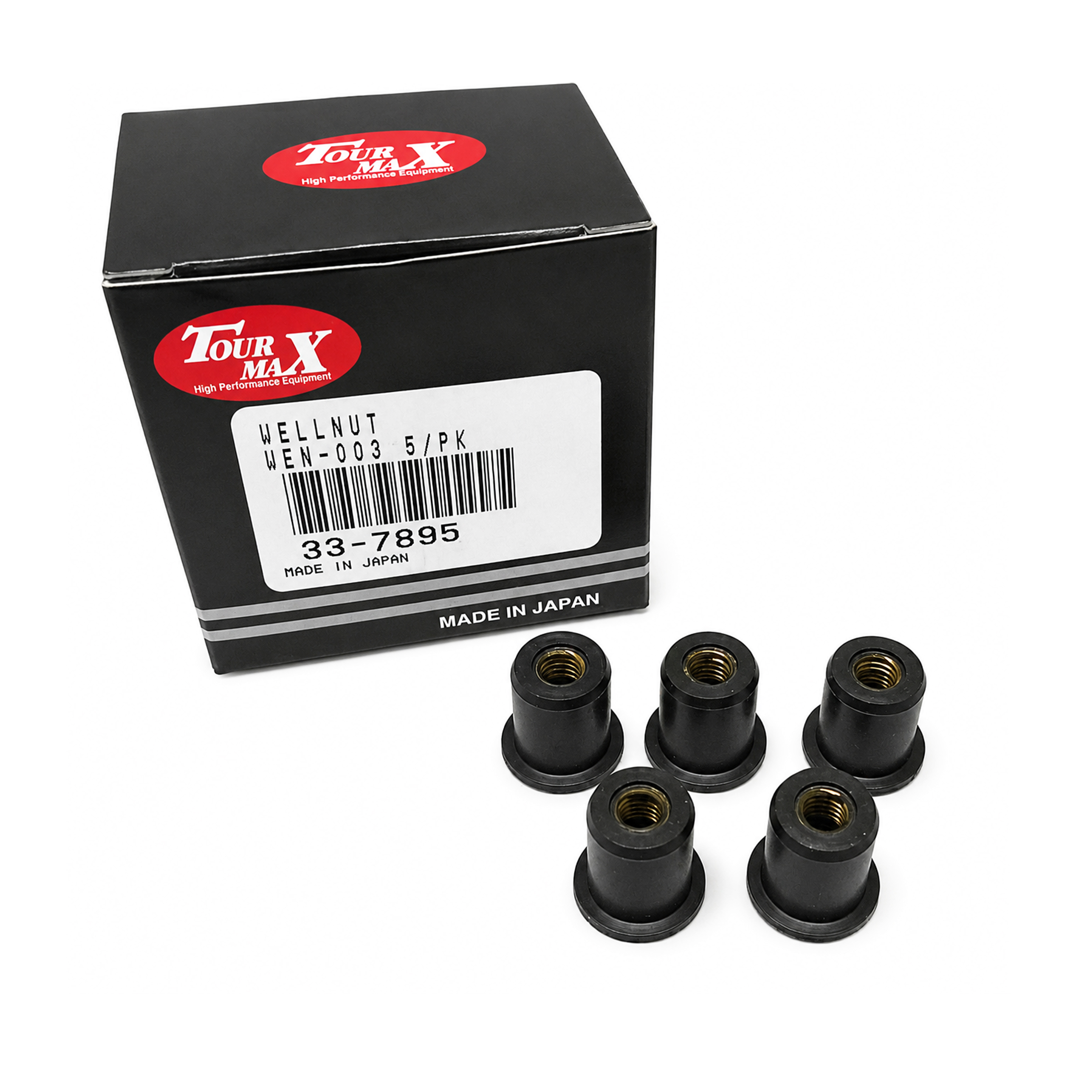 WELLNUT M6 C-630 TYPE (5PK), KAWASAKI, K&L 33-7895, TOOLS ROAD 92015-1394