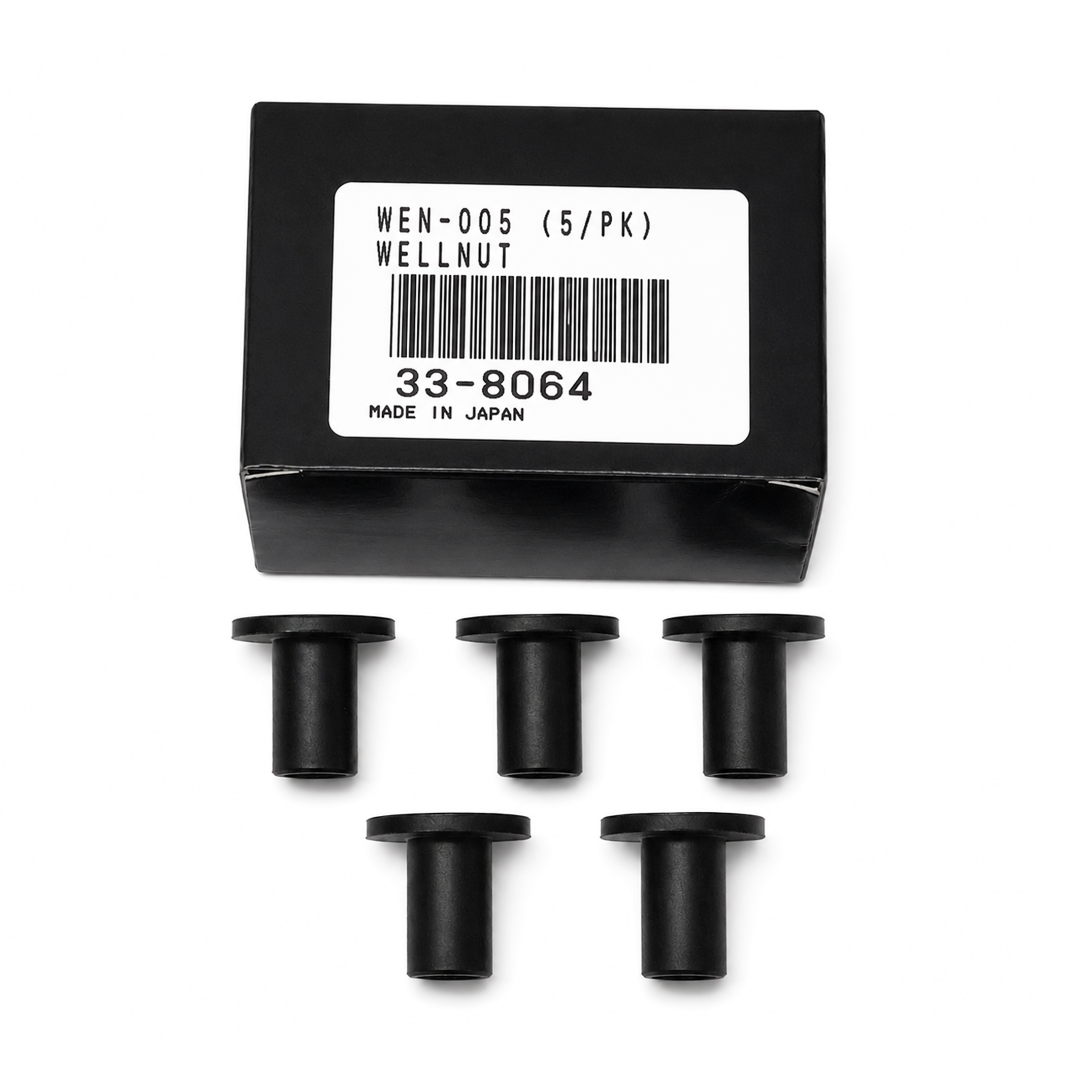 WELLNUT M5X0.8 17.8 OEM ORIGINAL (5PK), K&L 33-8064