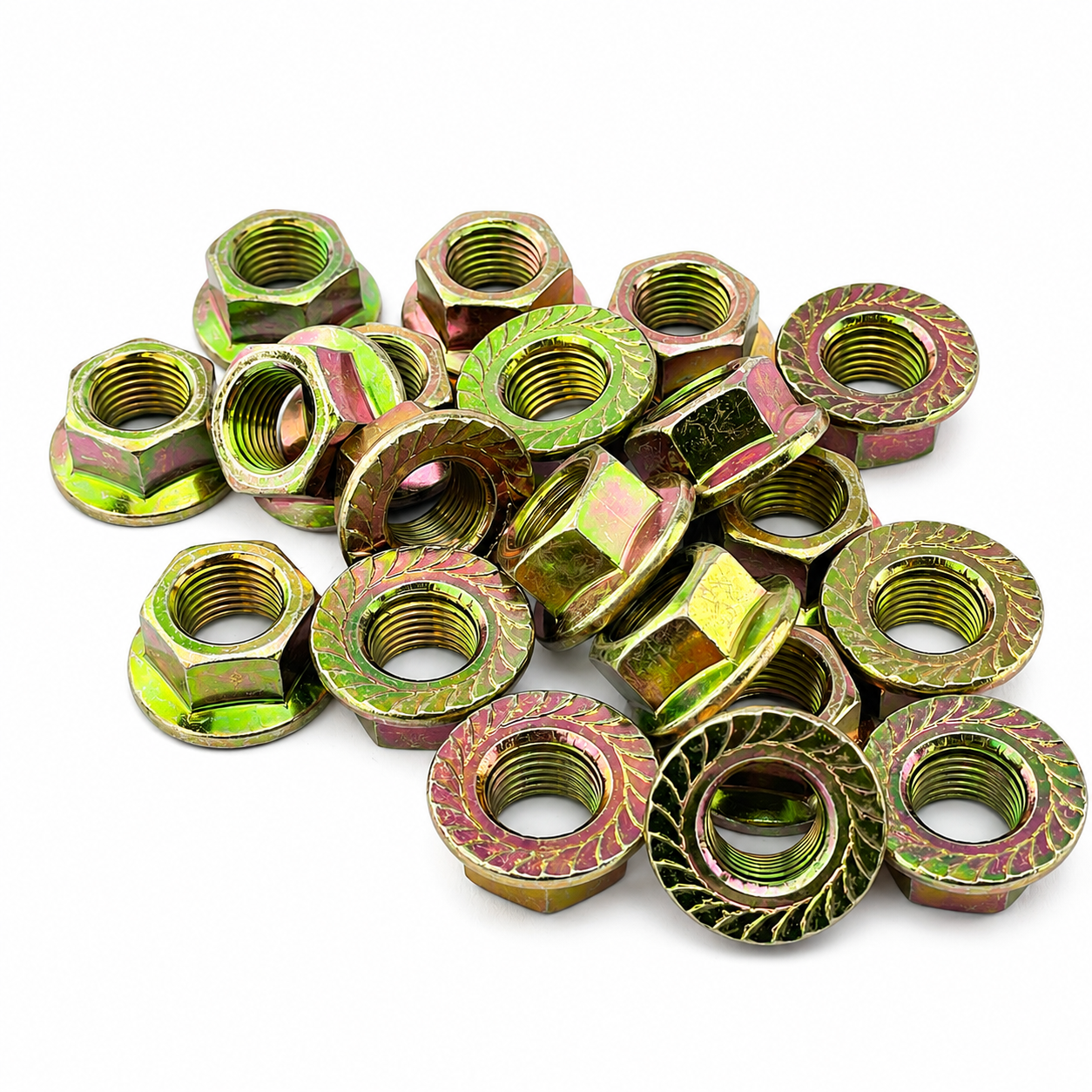 M12 x 1.25mm FLANGE NUT PACK OF 20