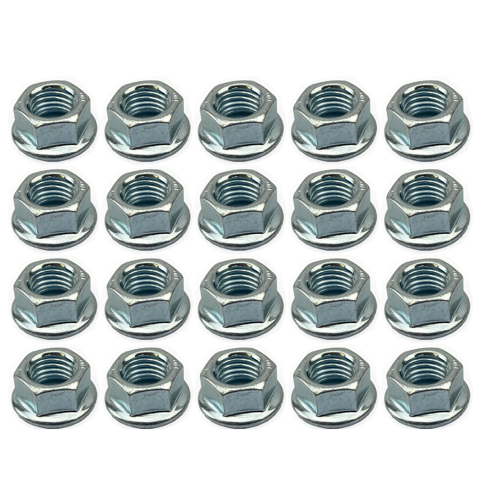 M10 x 1.25mm FLANGE NUT PACK OF 20