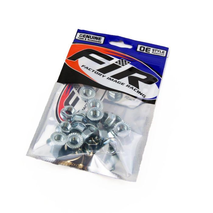 M10 x 1.25mm FLANGE NUT PACK OF 20 thumbnail 3