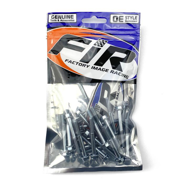 M6 x 50mm FLANGE BOLT, PACK OF 25, 8mm HEX thumbnail 2