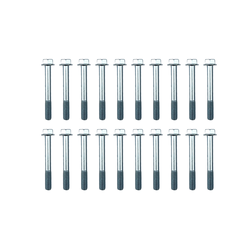 M8 x 60mm FLANGE BOLT, PACK OF 20, 12mm HEX