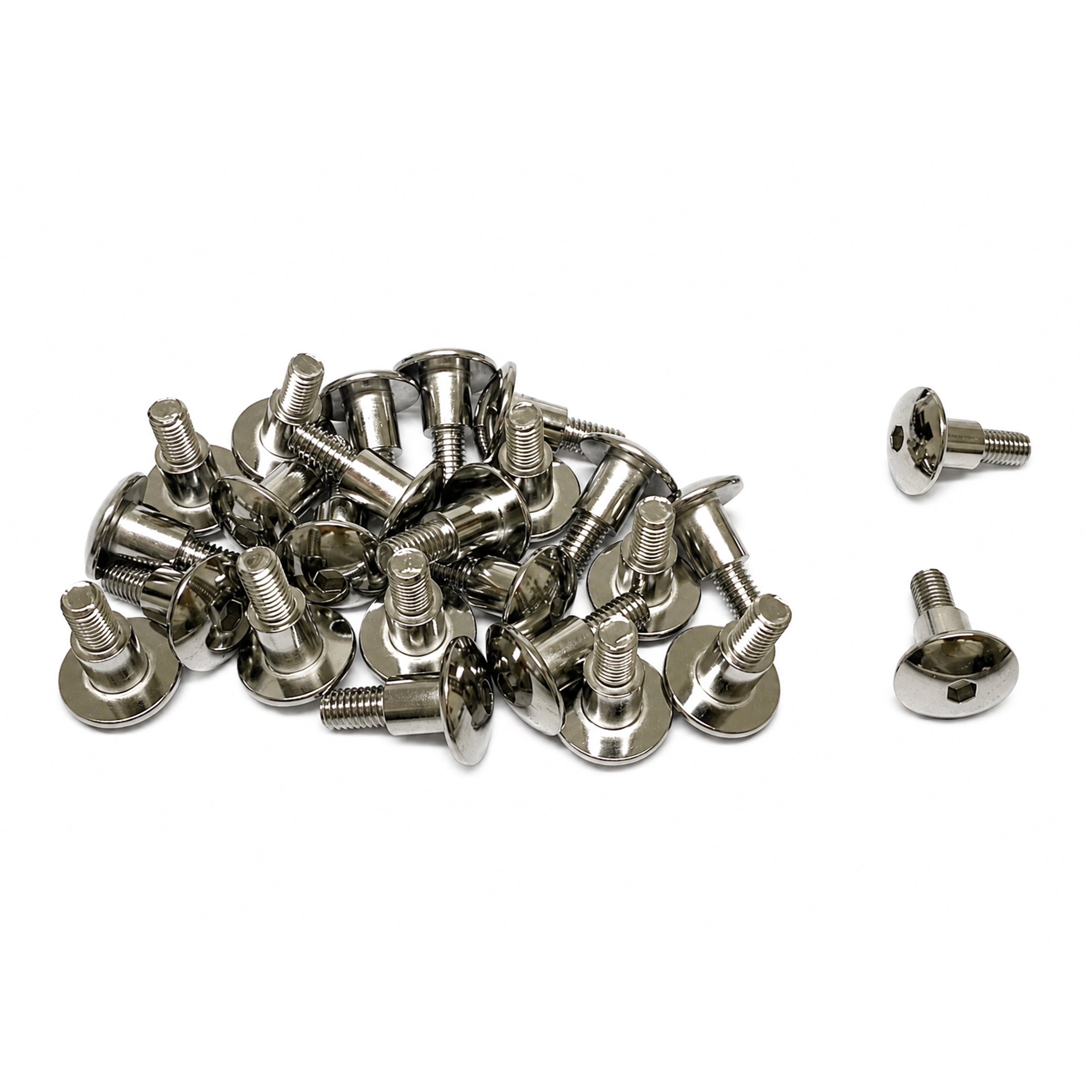 OVAL HEAD ALLEN BOLT 6x20 PACK/25, WITH SHOULDER 33-8297, ROAD TOOLS 9139-06126, 09139-06087
