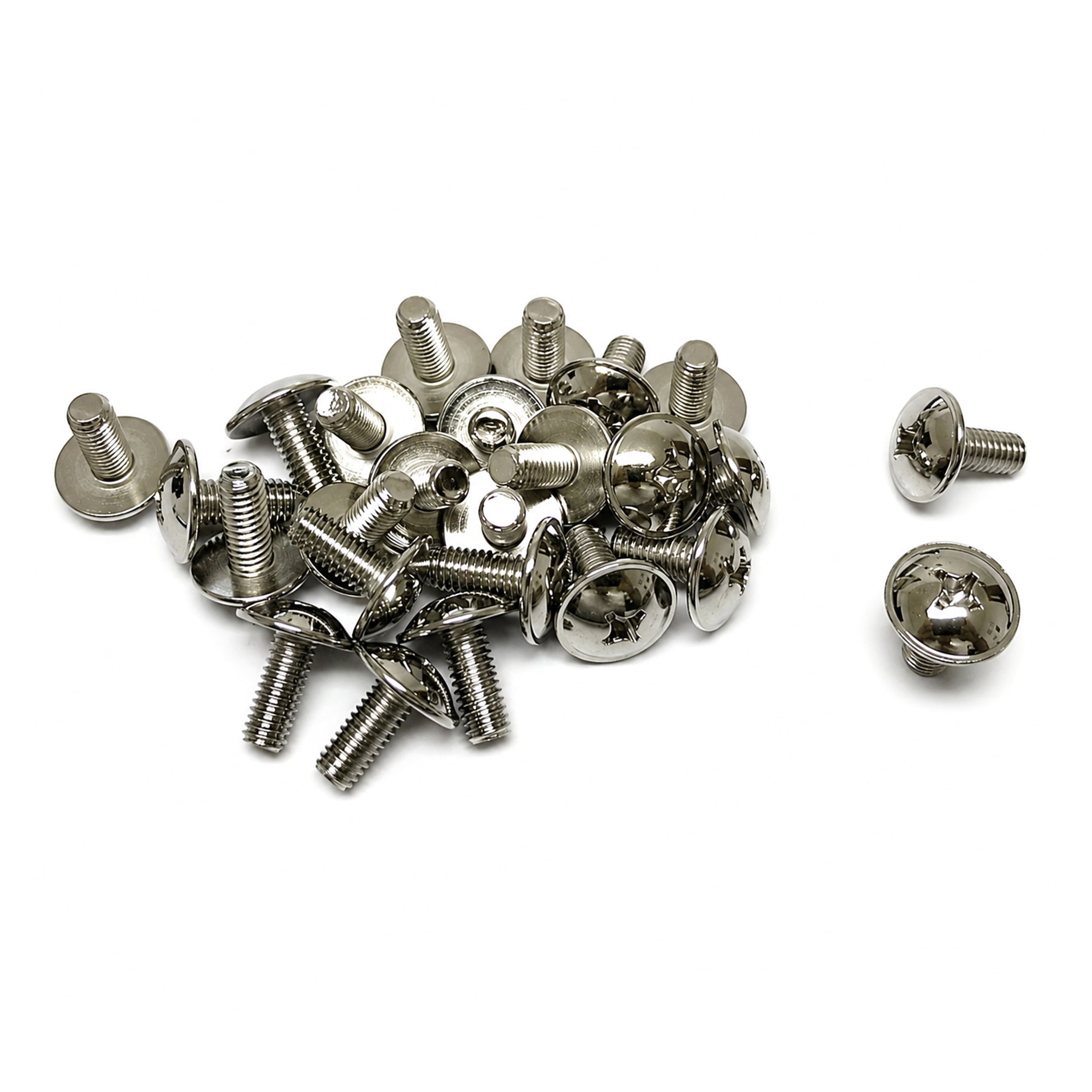CHROME OVAL HEAD PHILLIPS 6x14 PACK 25, KAWASAKI 33-7858, TOOLS ROAD