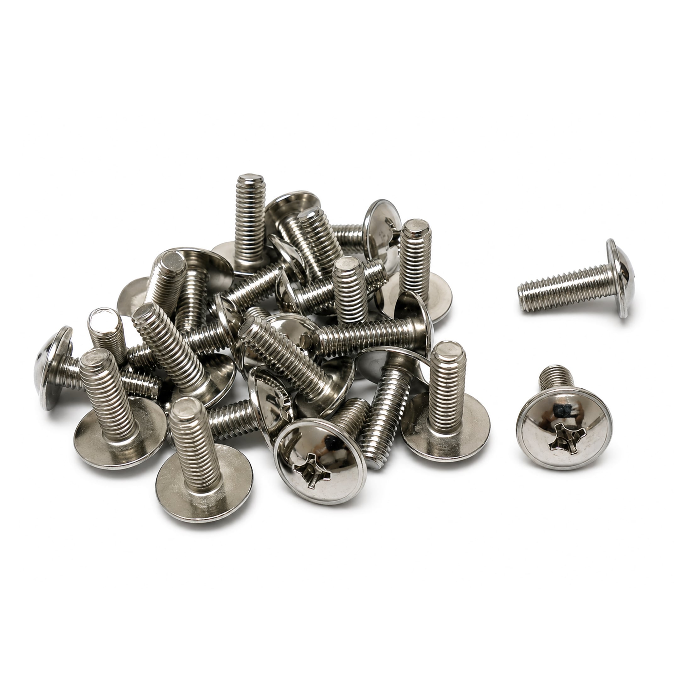 CHROME OVAL HEAD PHILLIPS 6x18 PACK 25, KAWASAKI 33-7860, TOOLS ROAD