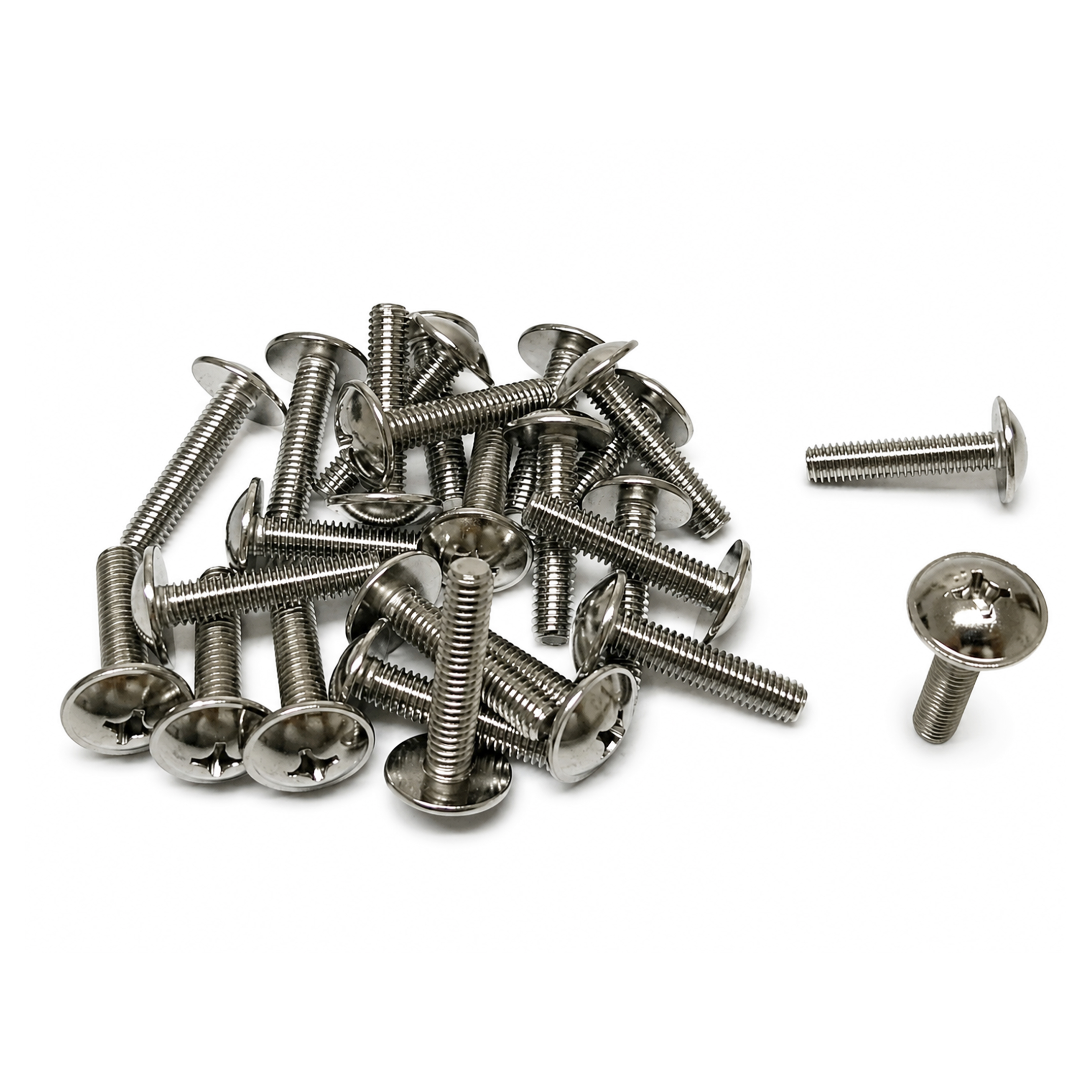 CHROME OVAL HEAD PHILLIPS 6x28 PACK 25, KAWASAKI 33-7862, TOOLS ROAD