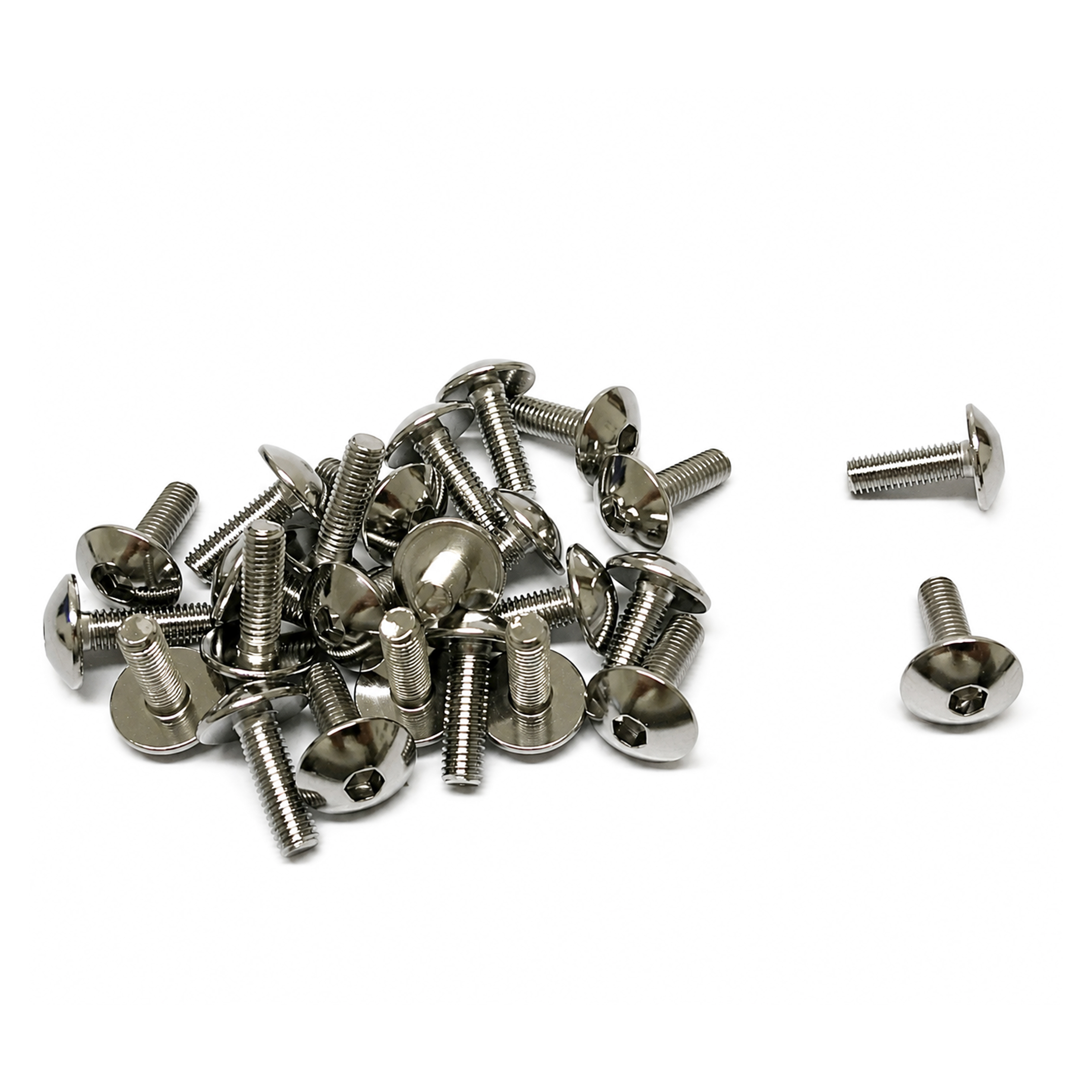 CHROME ALLEN OVAL HEAD 5x13 PACK/25, YAMAHA 4mm KEY 33-7865, ROAD TOOLS