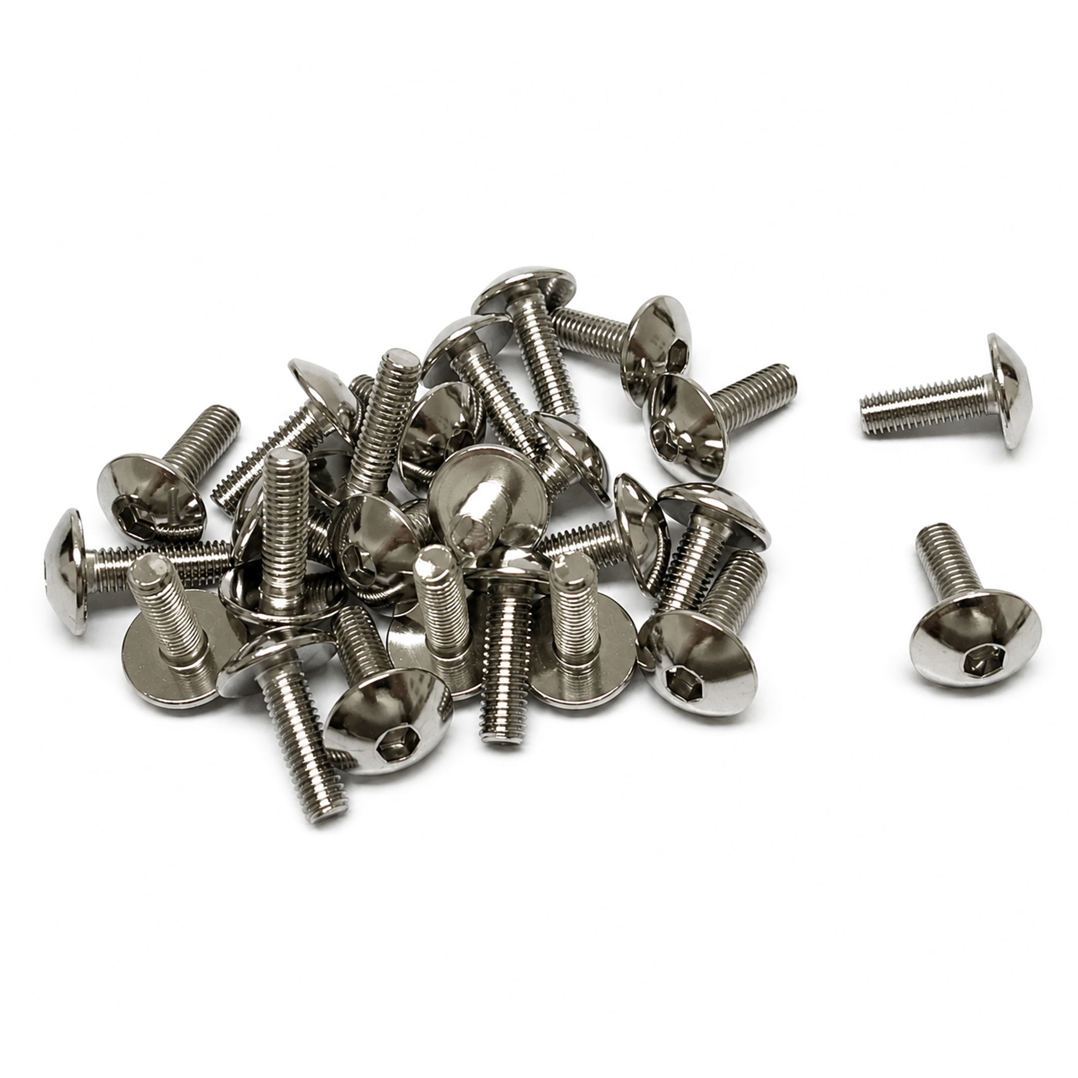CHROME ALLEN OVAL HEAD 5x16 PACK/25, YAMAHA 4mm KEY 33-7866, TOOLS ROAD