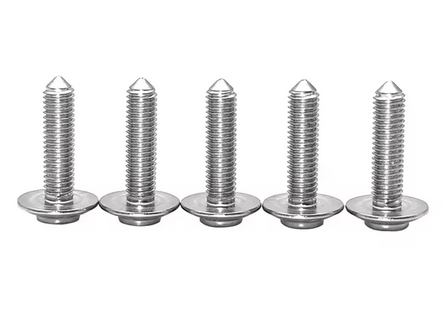 BMW STAINLESS STEEL SHELL SCREWS BOLTS M5X20 PACK OF 10 46638527780