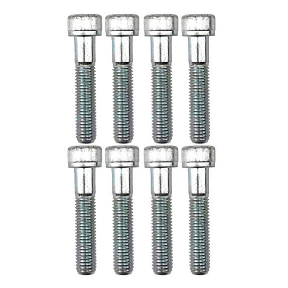 M10X50 ALLEN CAP BOLT BZP PK/8