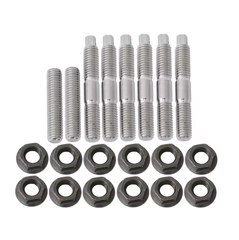 CYLINDER HEAD NUT STUD KIT SET8 82-95 YAMAHA YZ SV YT IT YFS WR YTZ YFZ TY 90116-08042-00 image 1