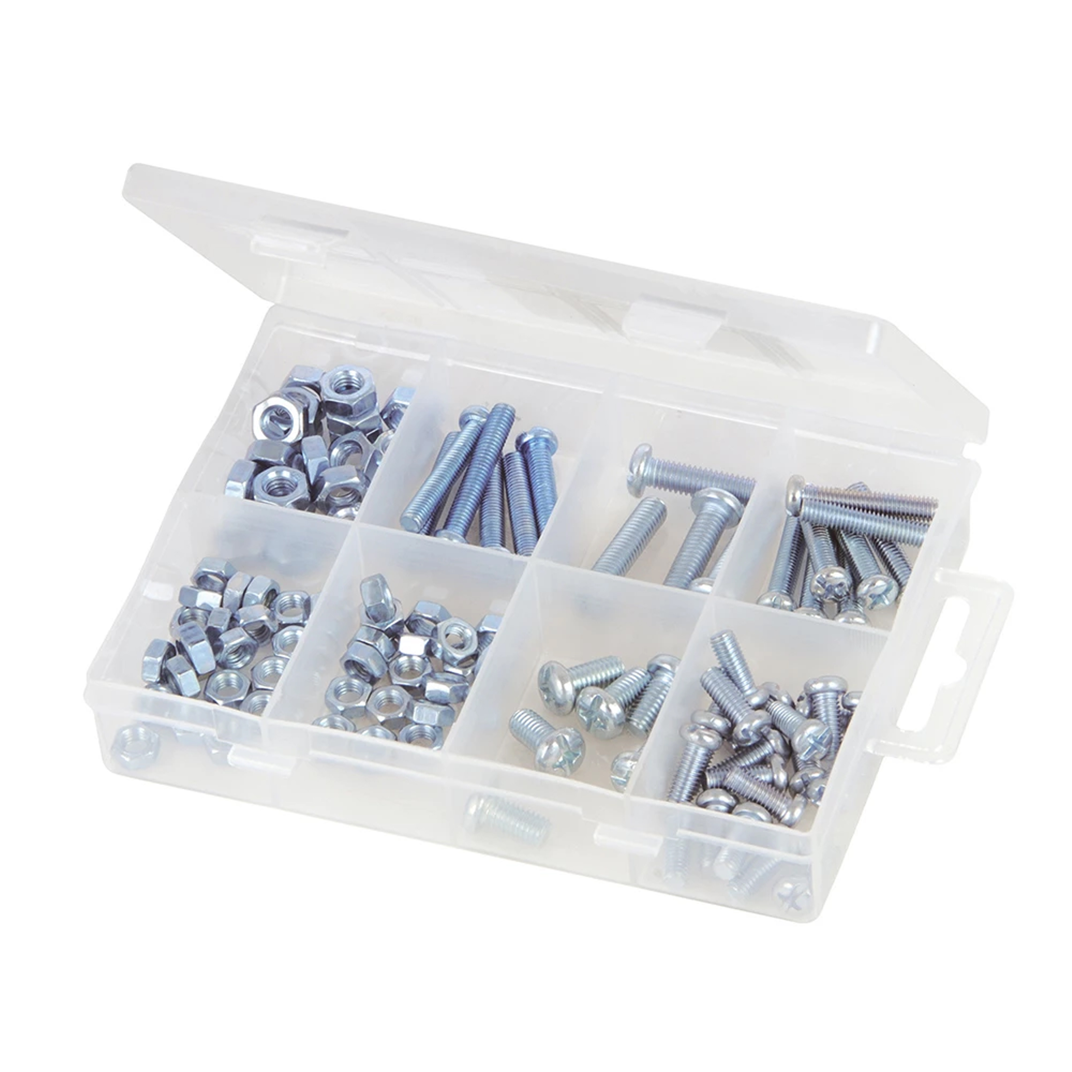 MACHINE SCREW+NUTS 105pcs image 1