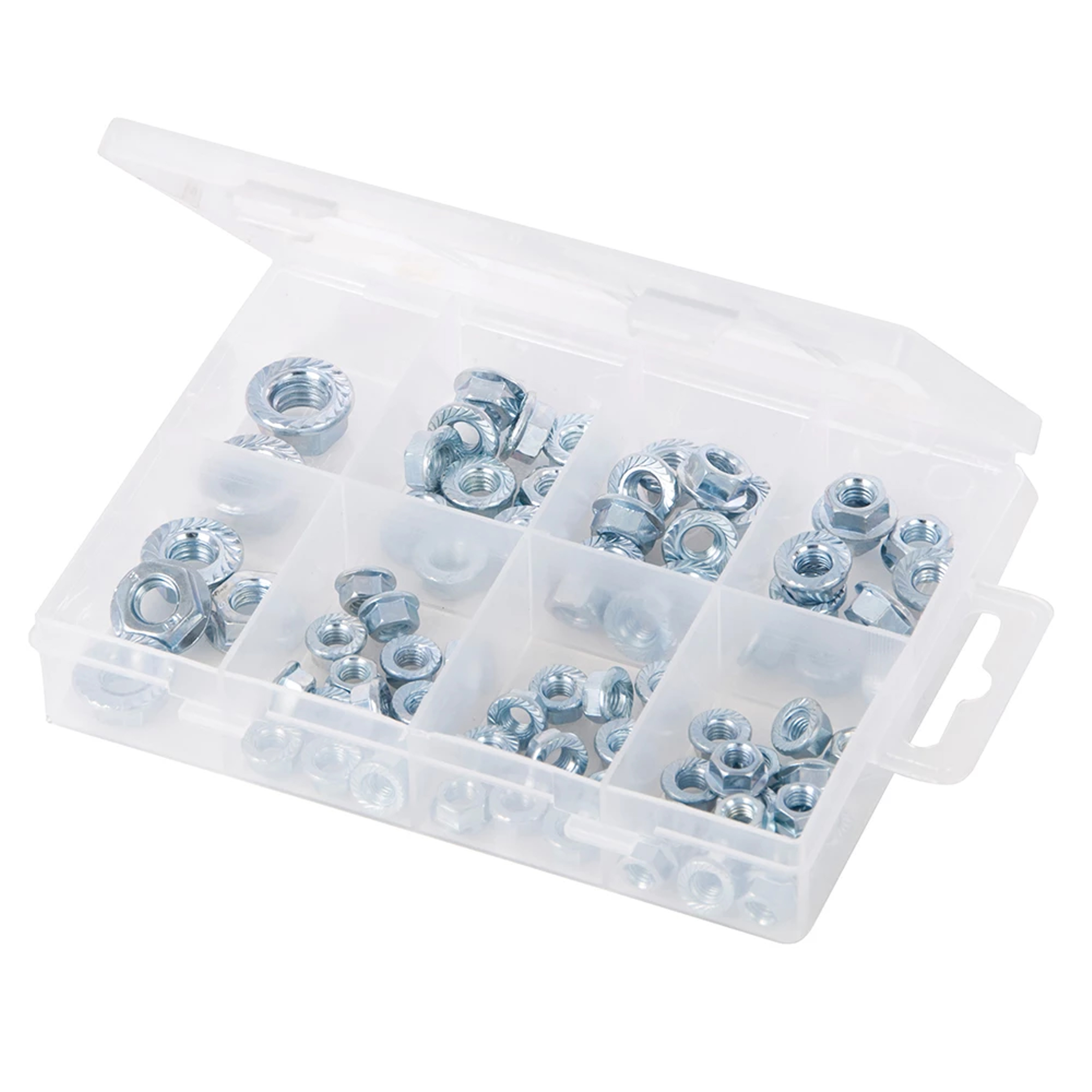FLANGE NUT MIXED PACK 78pcs, 205828 image 1