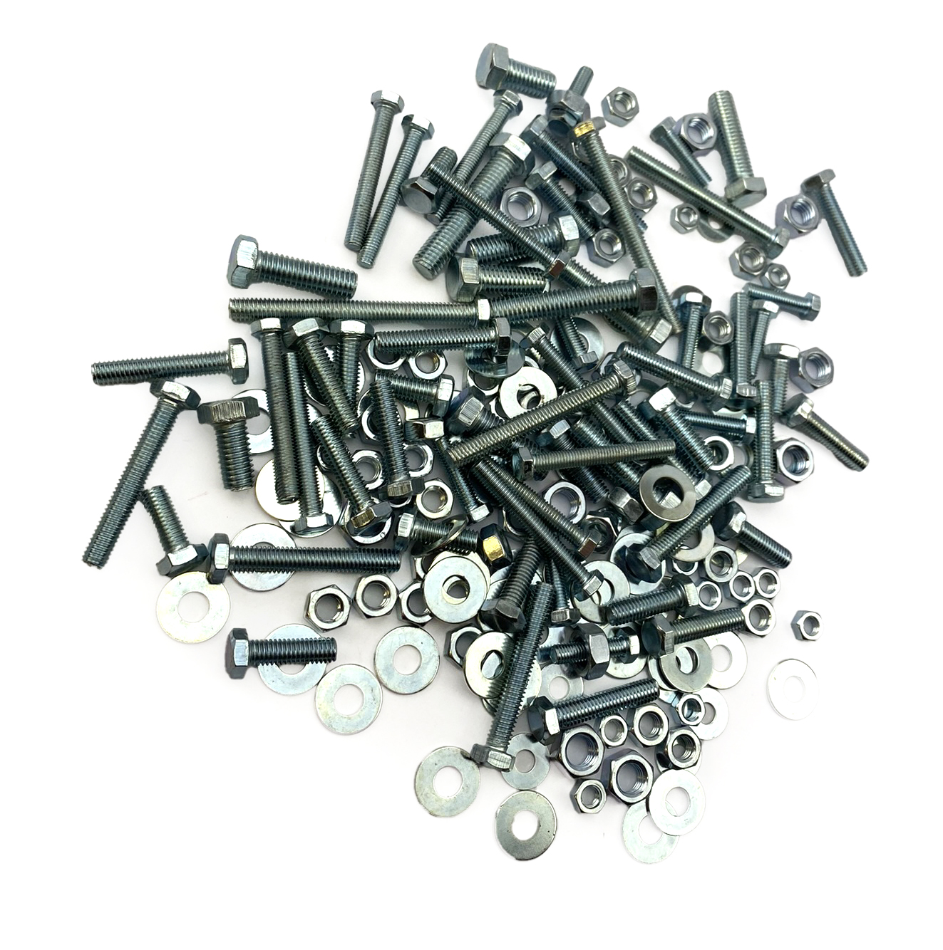 NUT+BOLT HEXAGON 200 KIT image 1