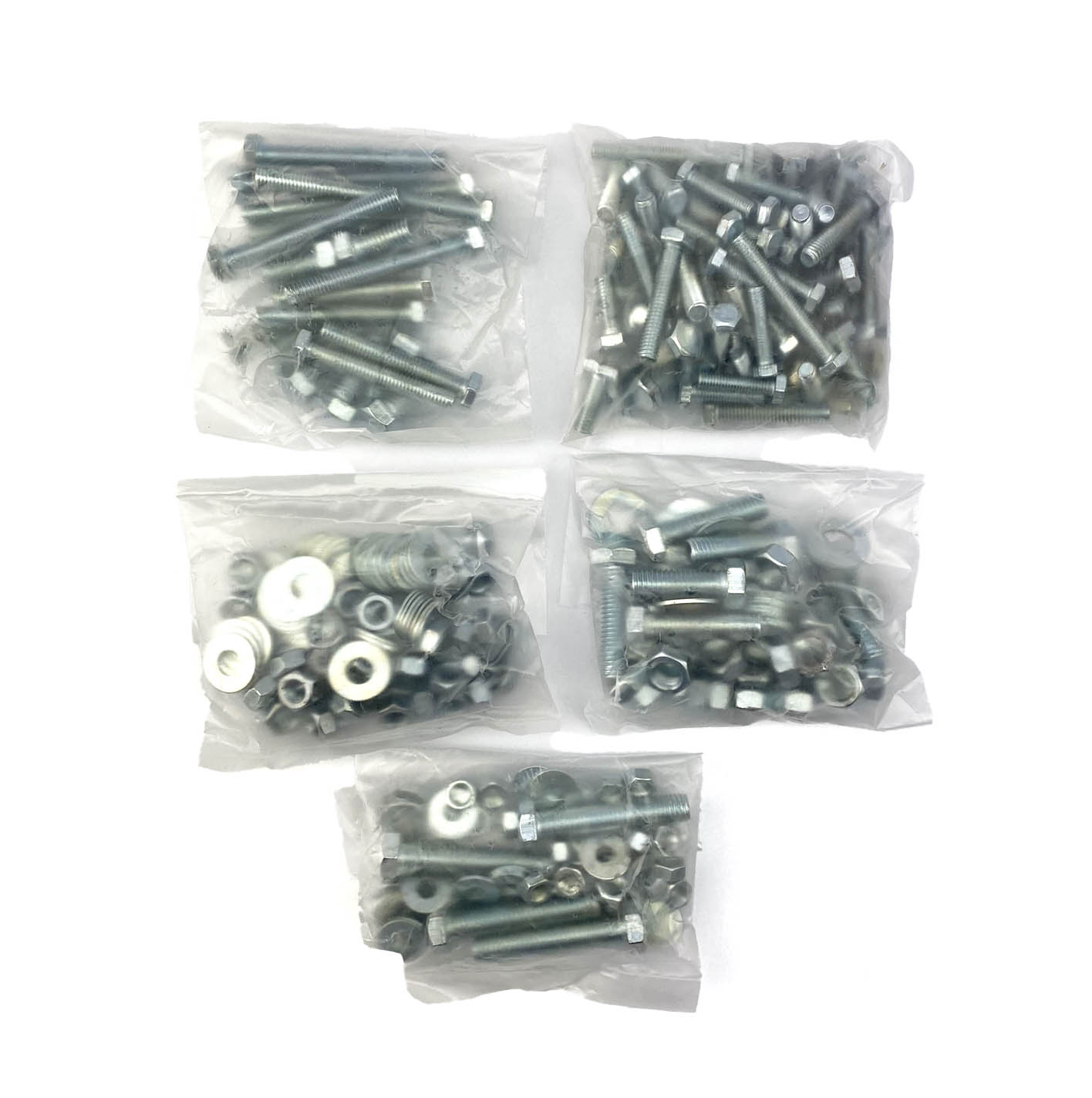NUTS AND BOLTS HEXAGON 300PCS KIT thumbnail 2