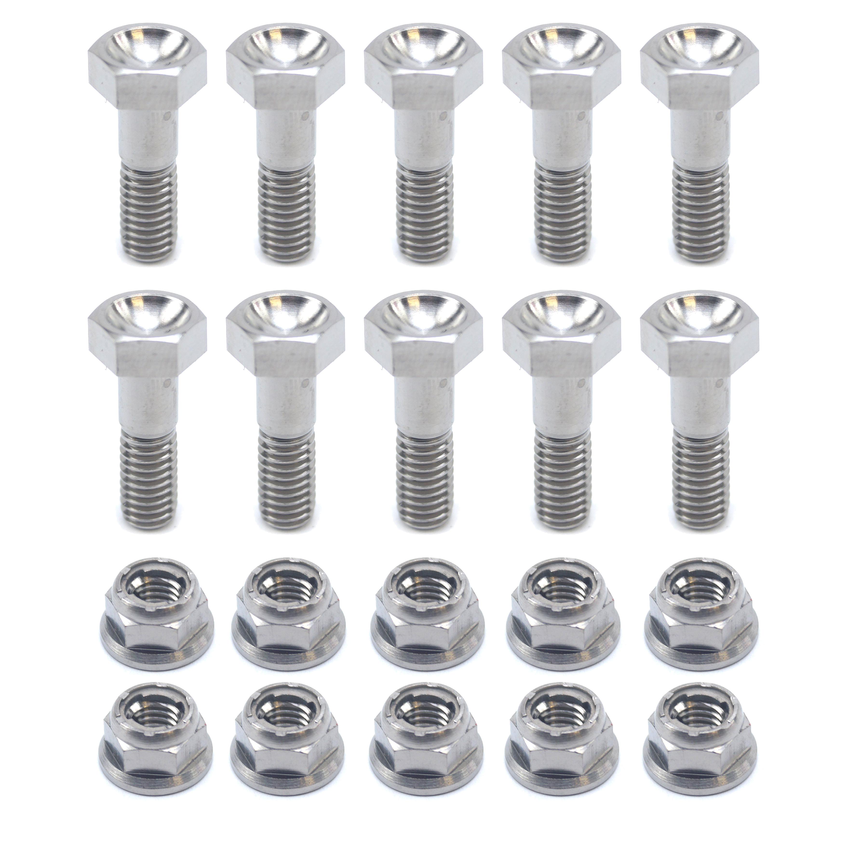 TI GR5 BOLTS DISC HONDA KIT/10, TITANIUM FRONT & REAR KIT 95>2021, / FIR BRAND thumbnail 3