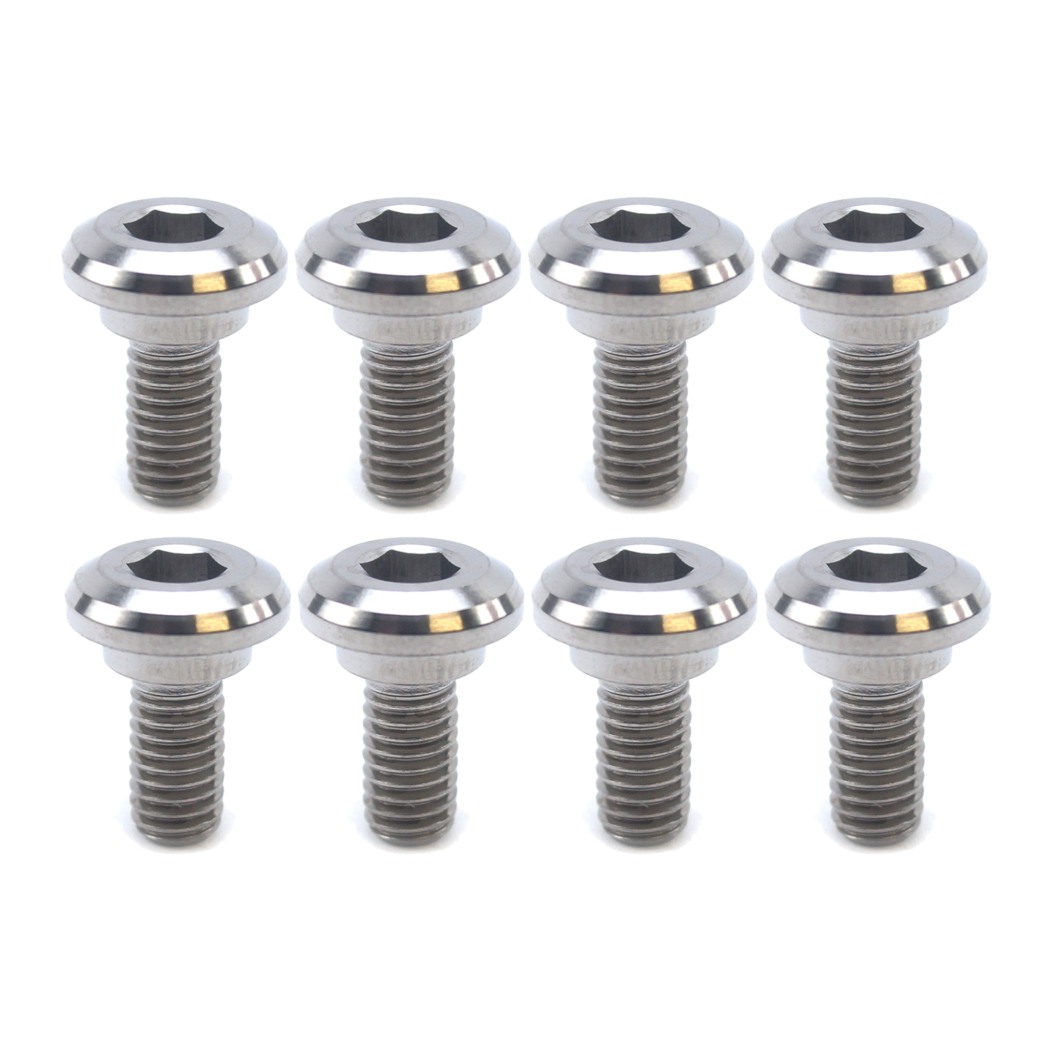 TI GR5 BOLTS DISC KAW/SUZ KIT/8, TITANIUM FRONT & REAR RM KX KXF, / FIR BRAND thumbnail 4