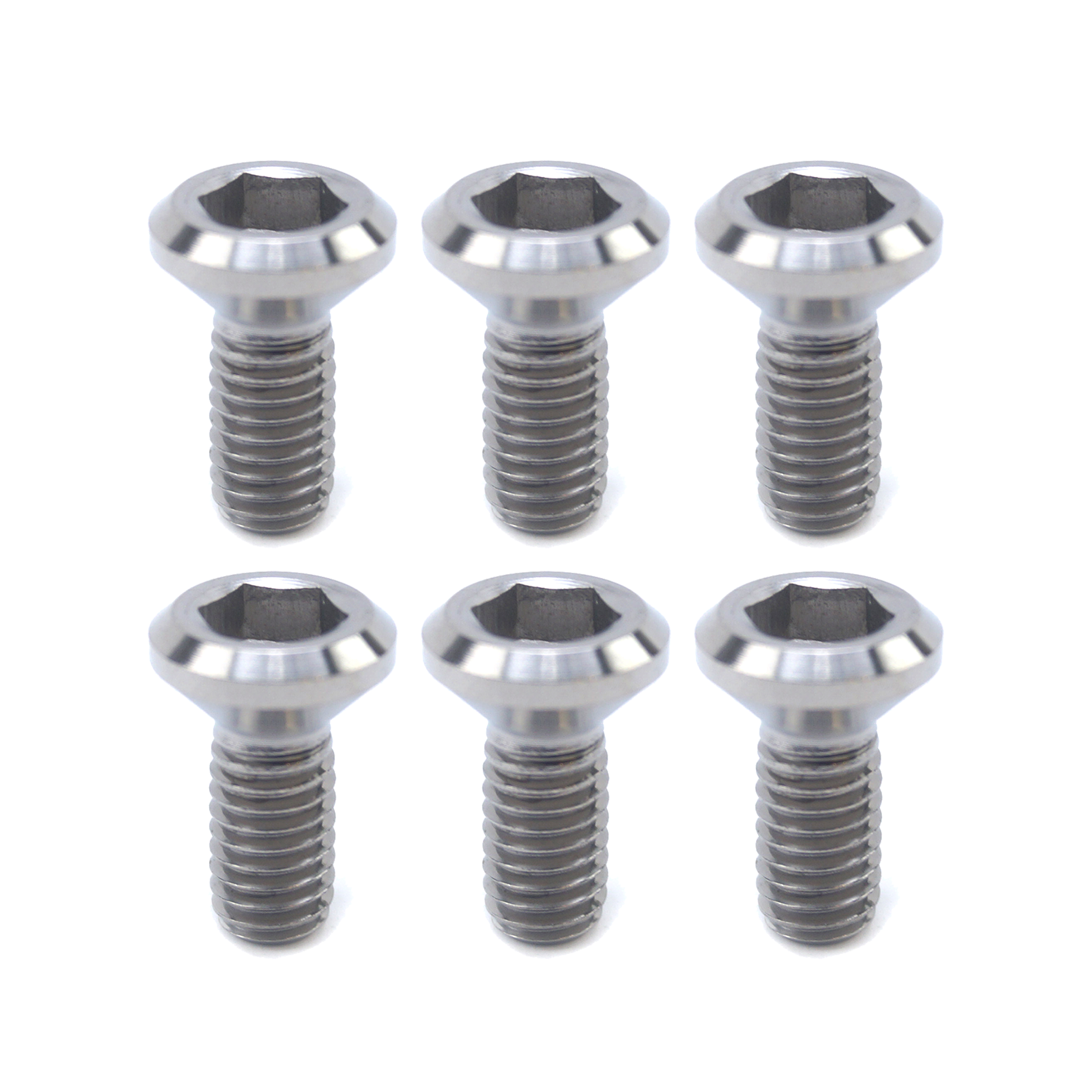 BOLT DISC YAMAHA FRONT KIT/6, TITANIUM / / CSK M6, 90149-06327-00 / 90151-06080-00 thumbnail 4