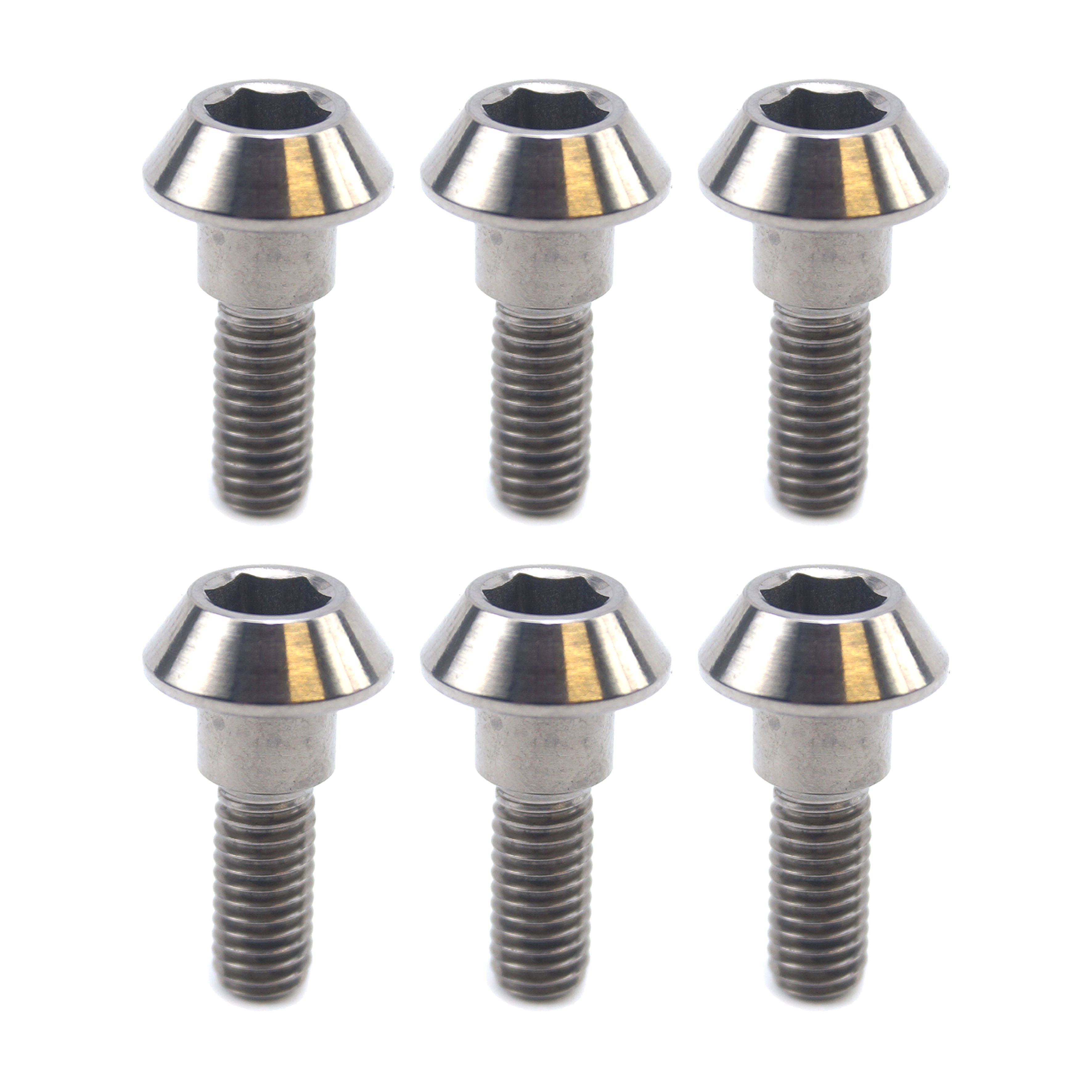 GR5 YAMAHA BOLT DISC M6 / With BOSS, TITANIUM / PACK 6 90109-064G6-00, 90109-06254-00 thumbnail 4