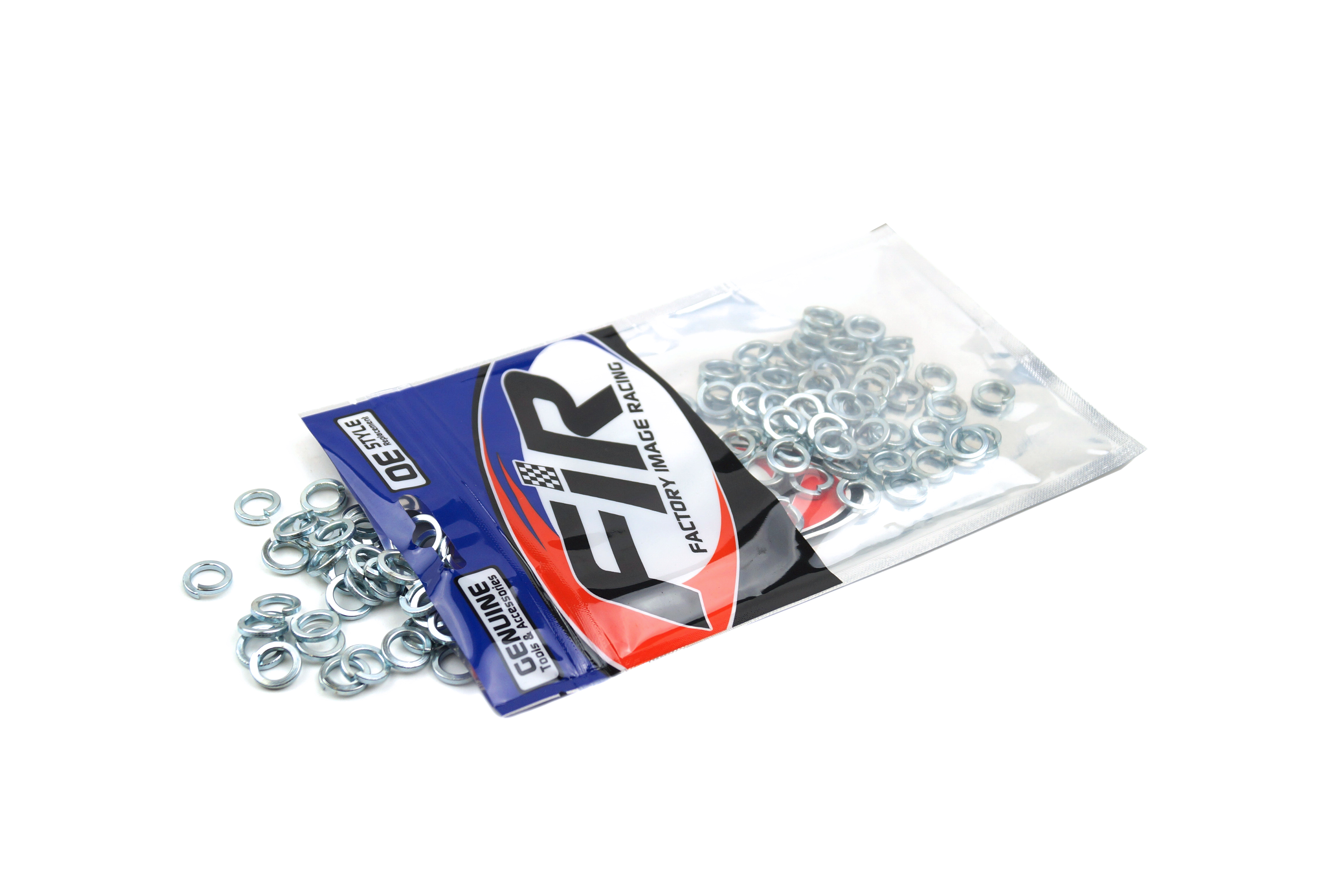 M8 SPLIT L / WASHER BZP PK/100 image 1