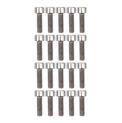 PK/20 M6x20 SS ALLEN CAP, STAINLESS STEEL SCREW