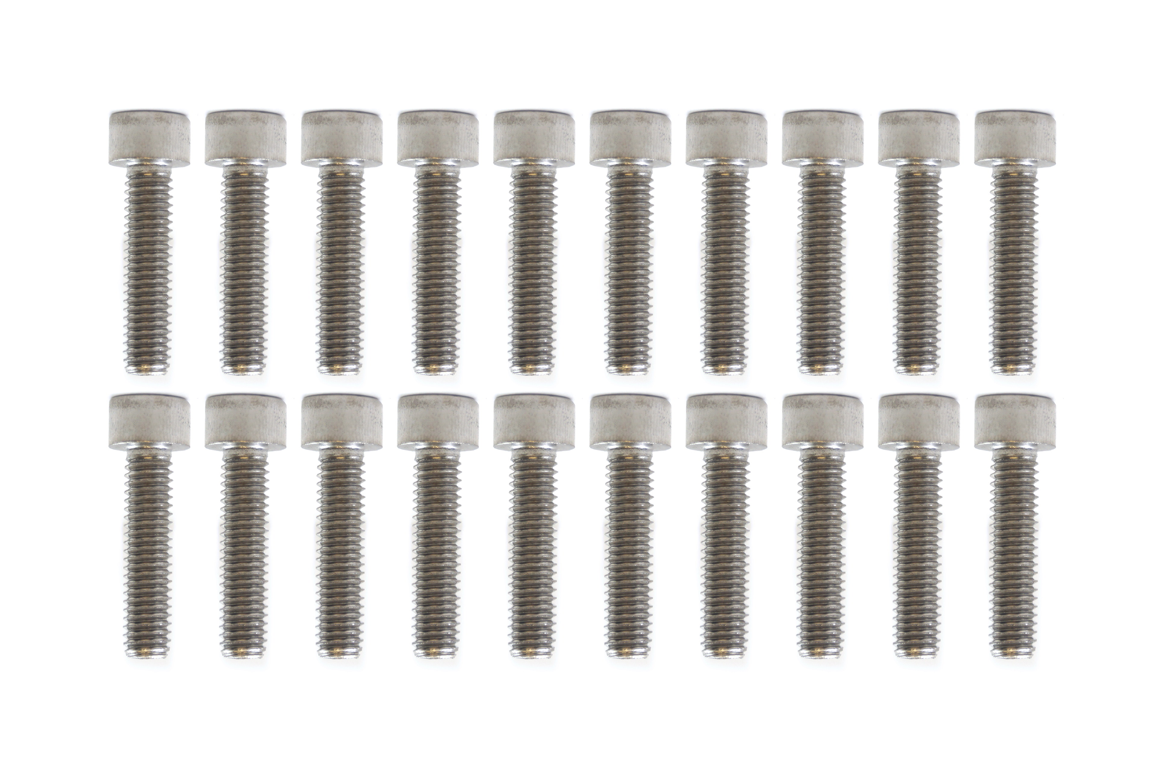 PK/20 M6x25 SS ALLEN CAP, STAINLESS STEEL SCREW