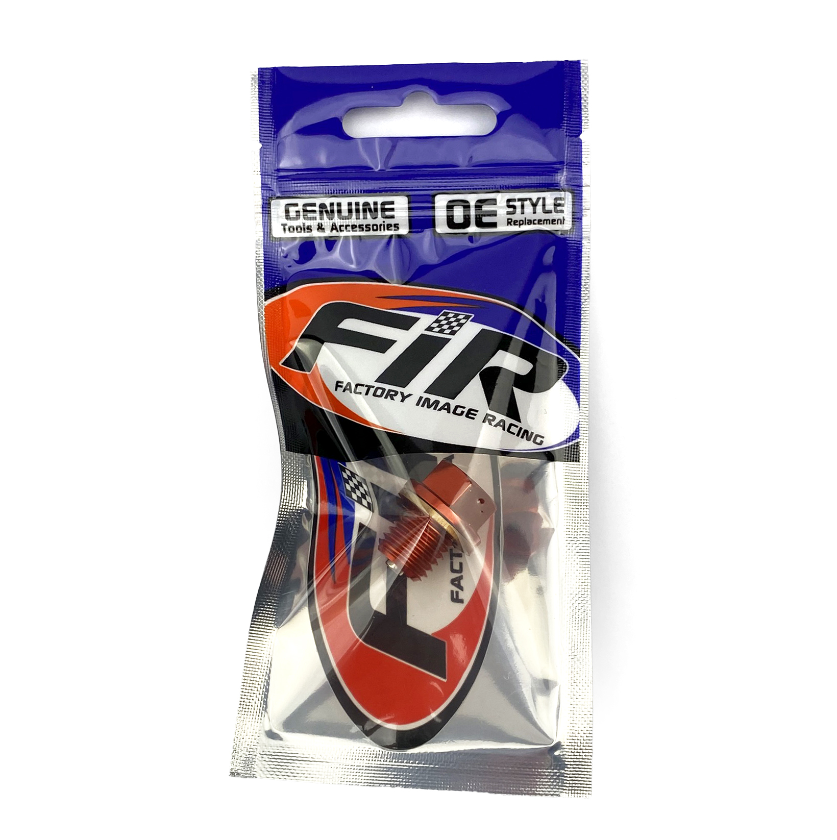 MAGNETIC OIL DRAIN PLUG M12x1.50, ORANGE thumbnail 2