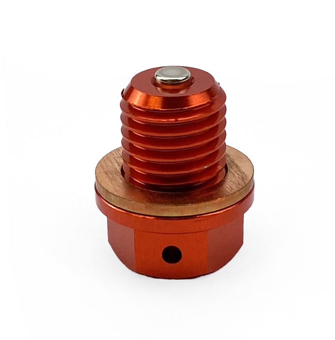 MAGNETIC OIL DRAIN PLUG M12x1.50, ORANGE thumbnail 3